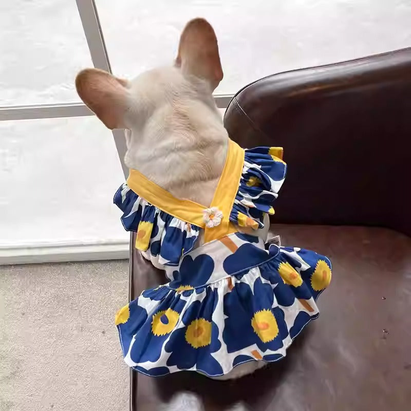 French Bulldog Lightweight Festive Costume for Short-Nosed Dogs-fadou
