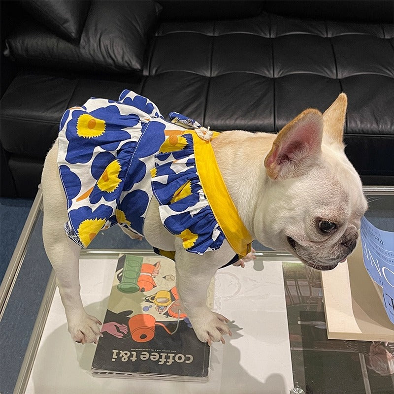 French Bulldog Lightweight Festive Costume for Short-Nosed Dogs-fadou