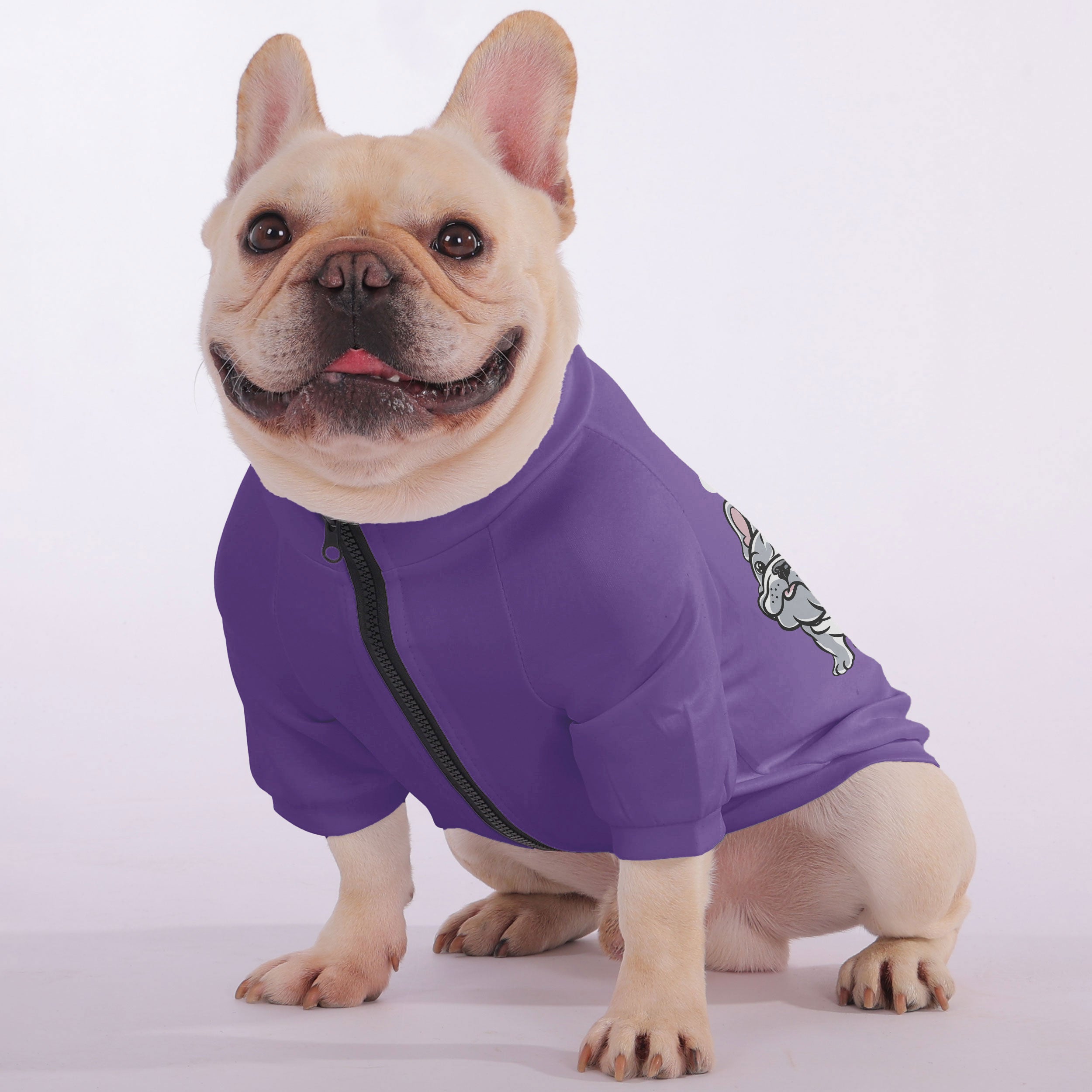 Snorts French Bulldog Dog Hoodie for Brachycephalic Dogs-fadou