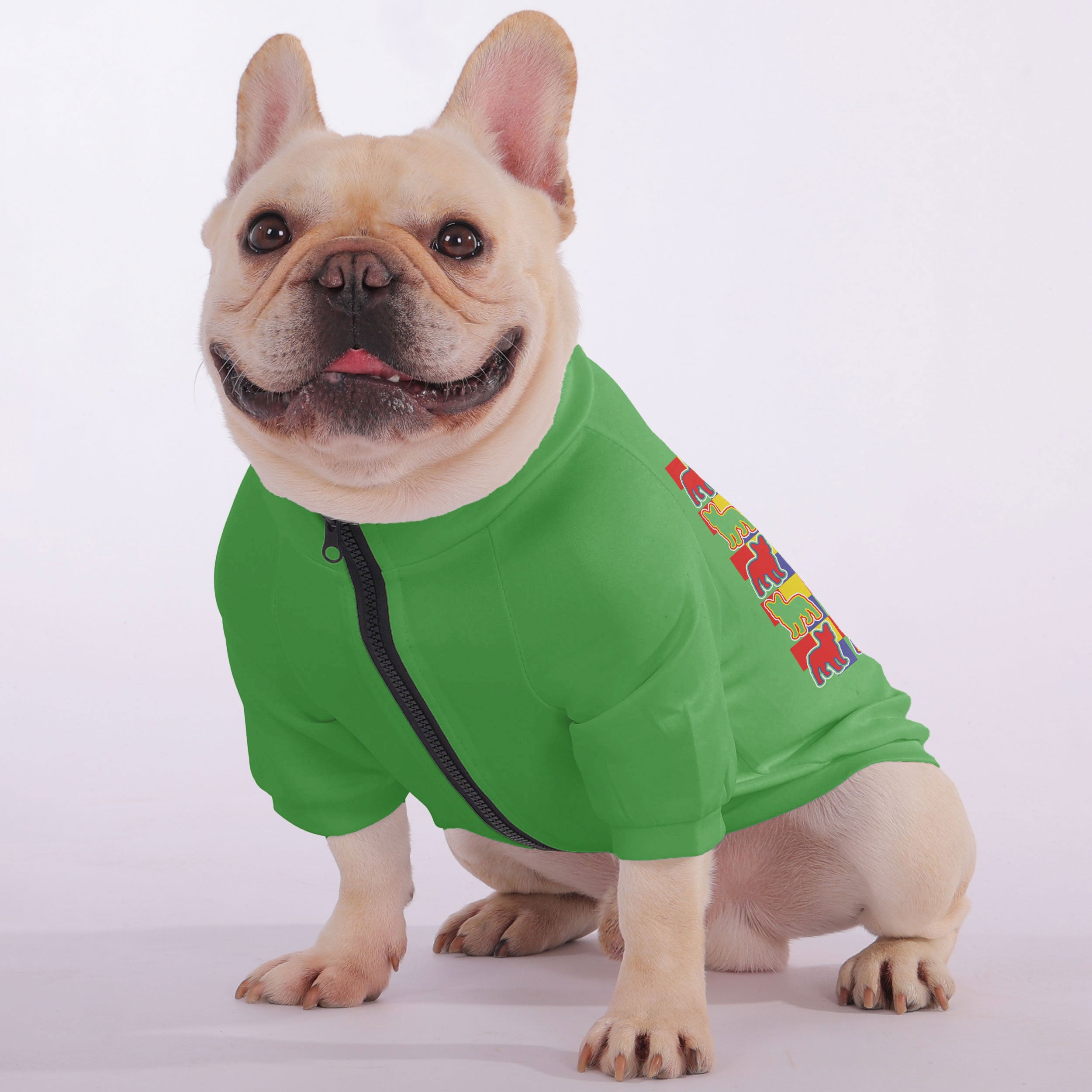 Quincy French Bulldog Pet Sweatshirt for French Bulldogs-fadou