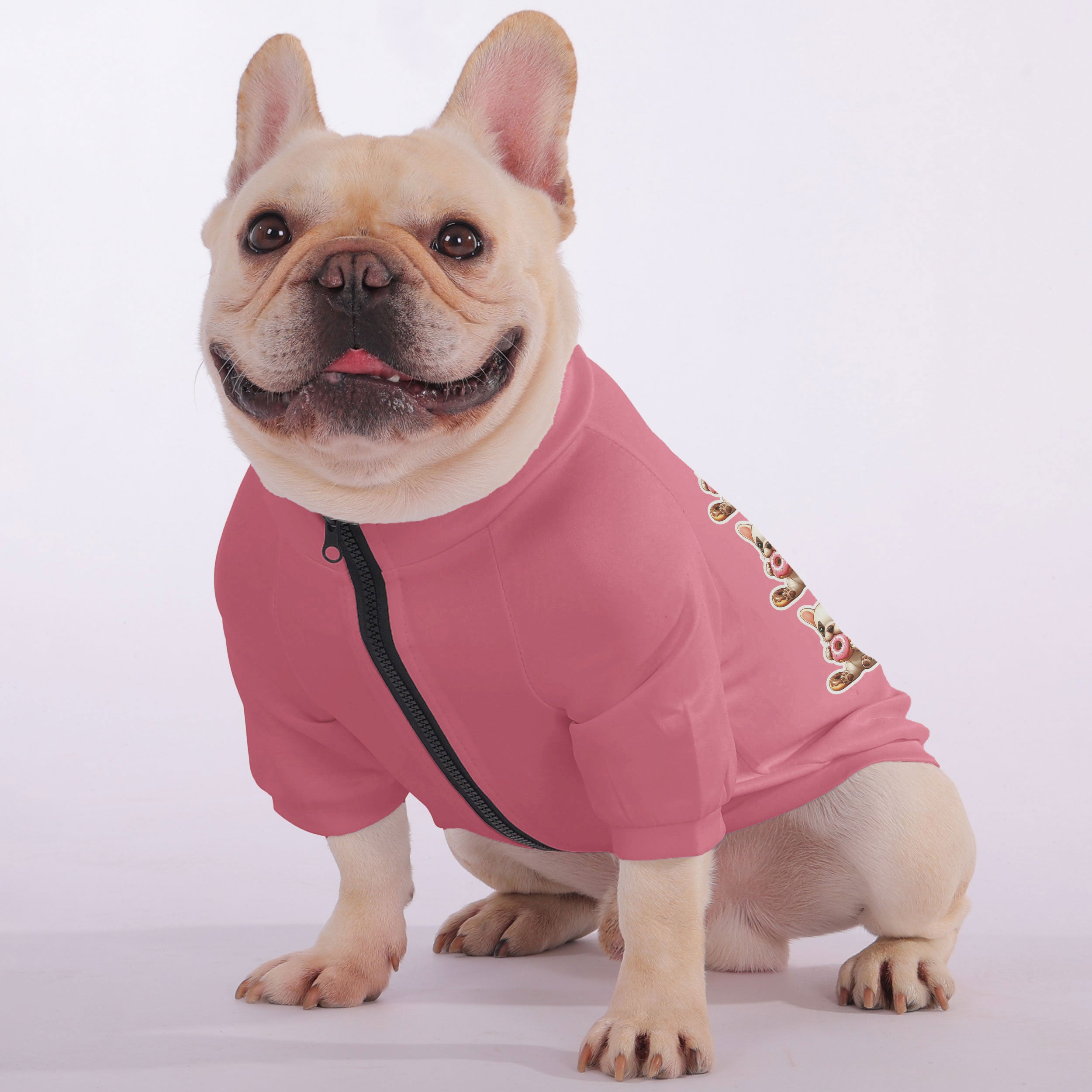 Curcio French Bulldog Fleece Hoodie for Training Sessions-fadou