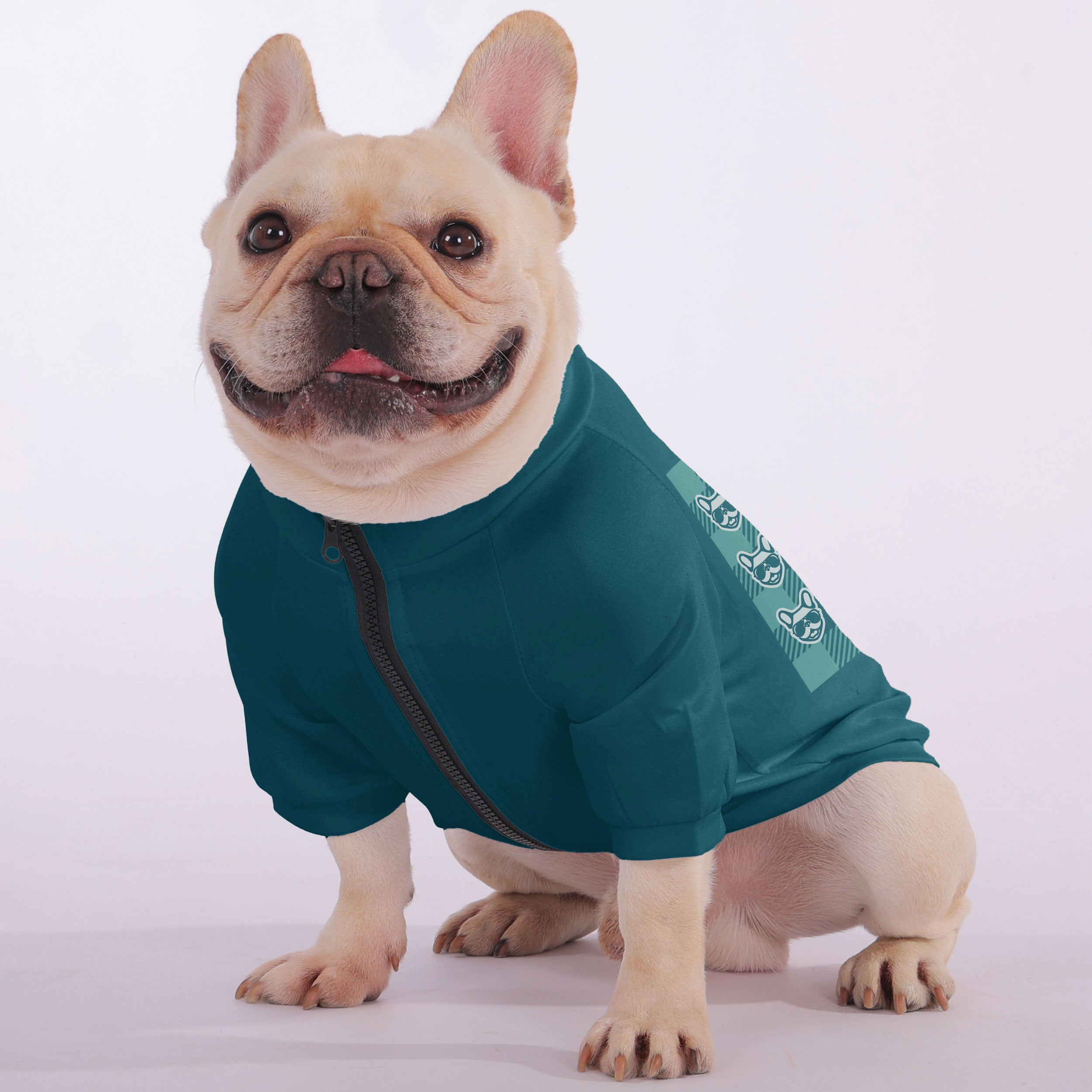 Nipsey French Bulldog Pet Sweatshirt for Flat-Face Breeds-fadou