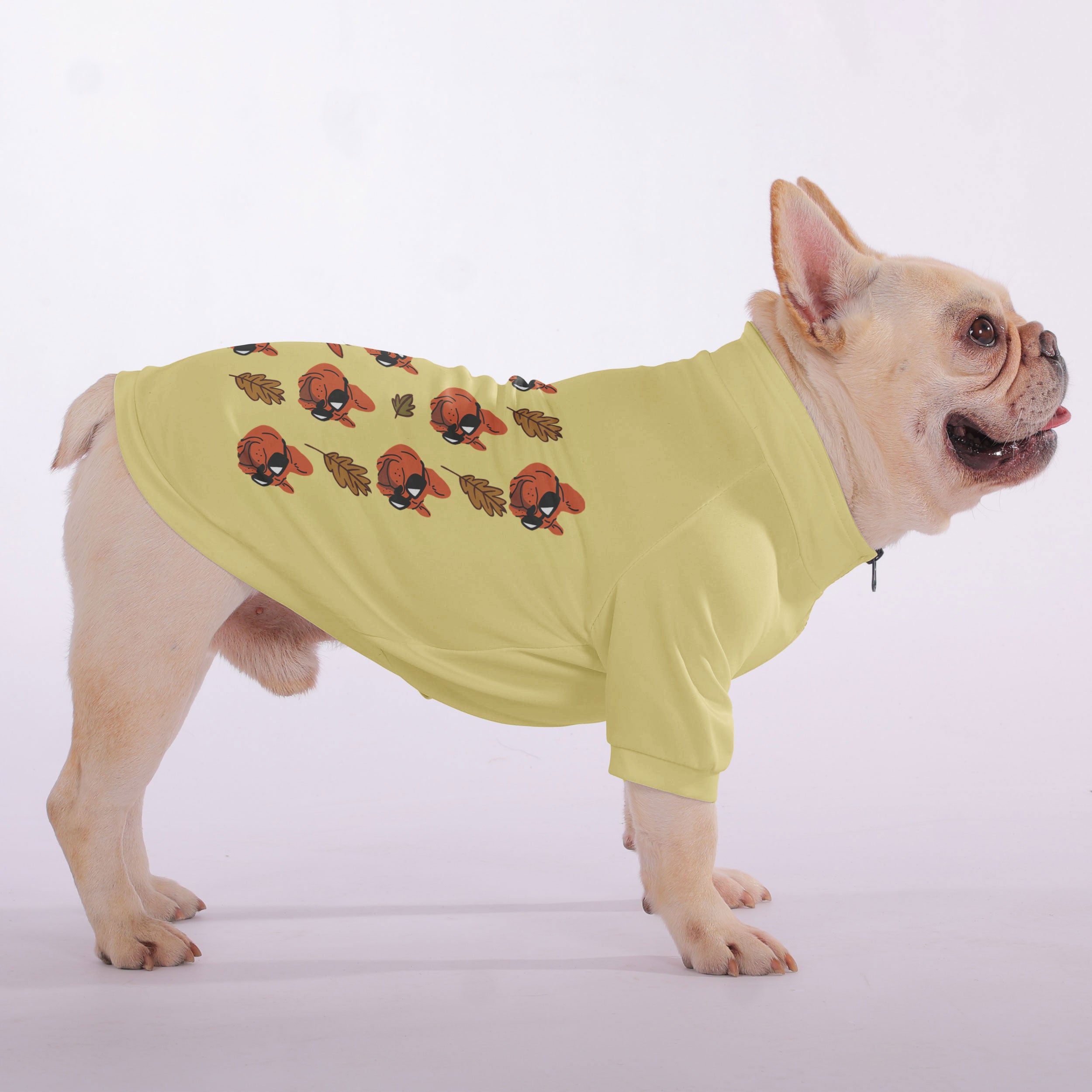 Jaimie French Bulldog Cozy Hoodie for Outdoor Adventures-fadou