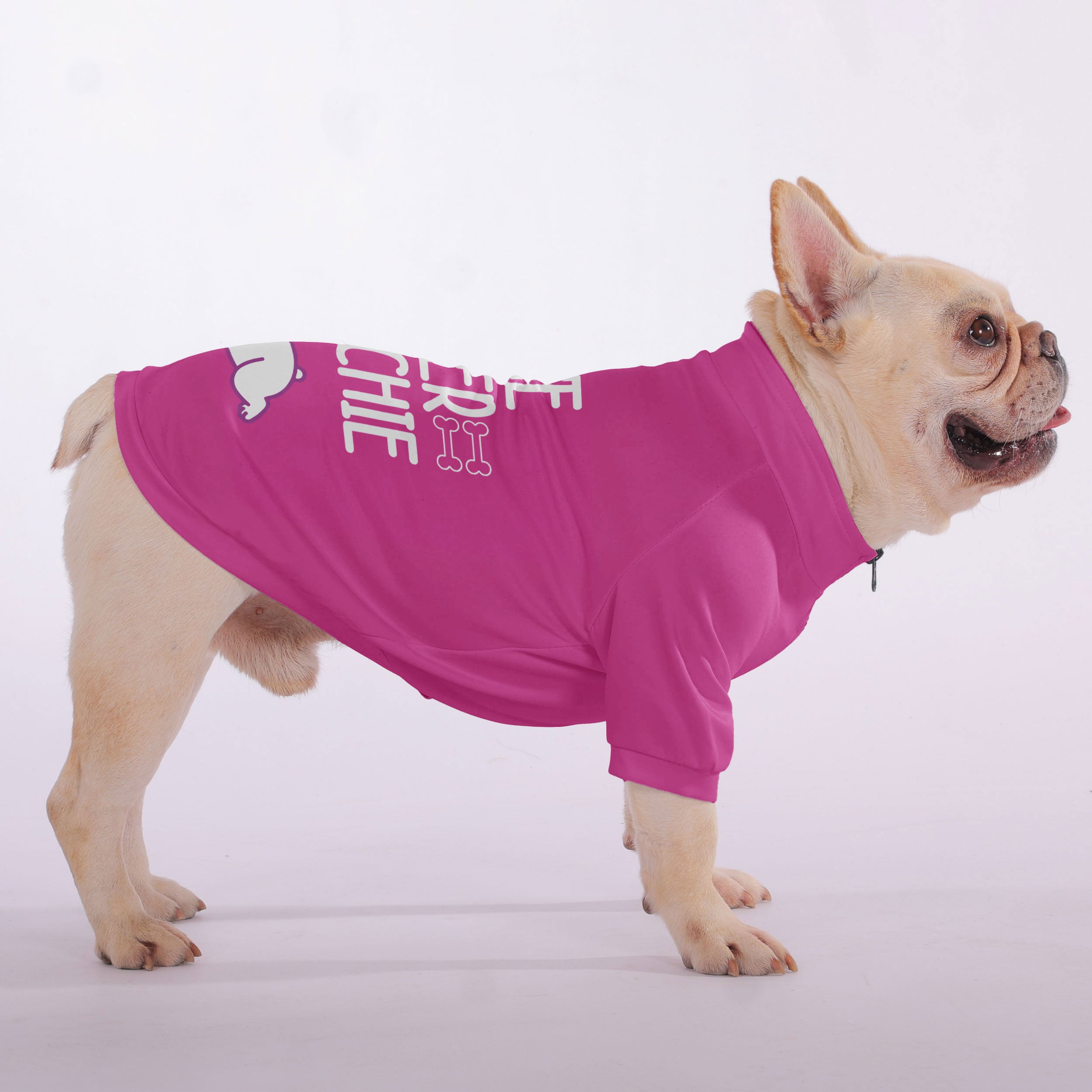 French Bulldog Cute Pet Sweatshirt for Outdoor Adventures-fadou