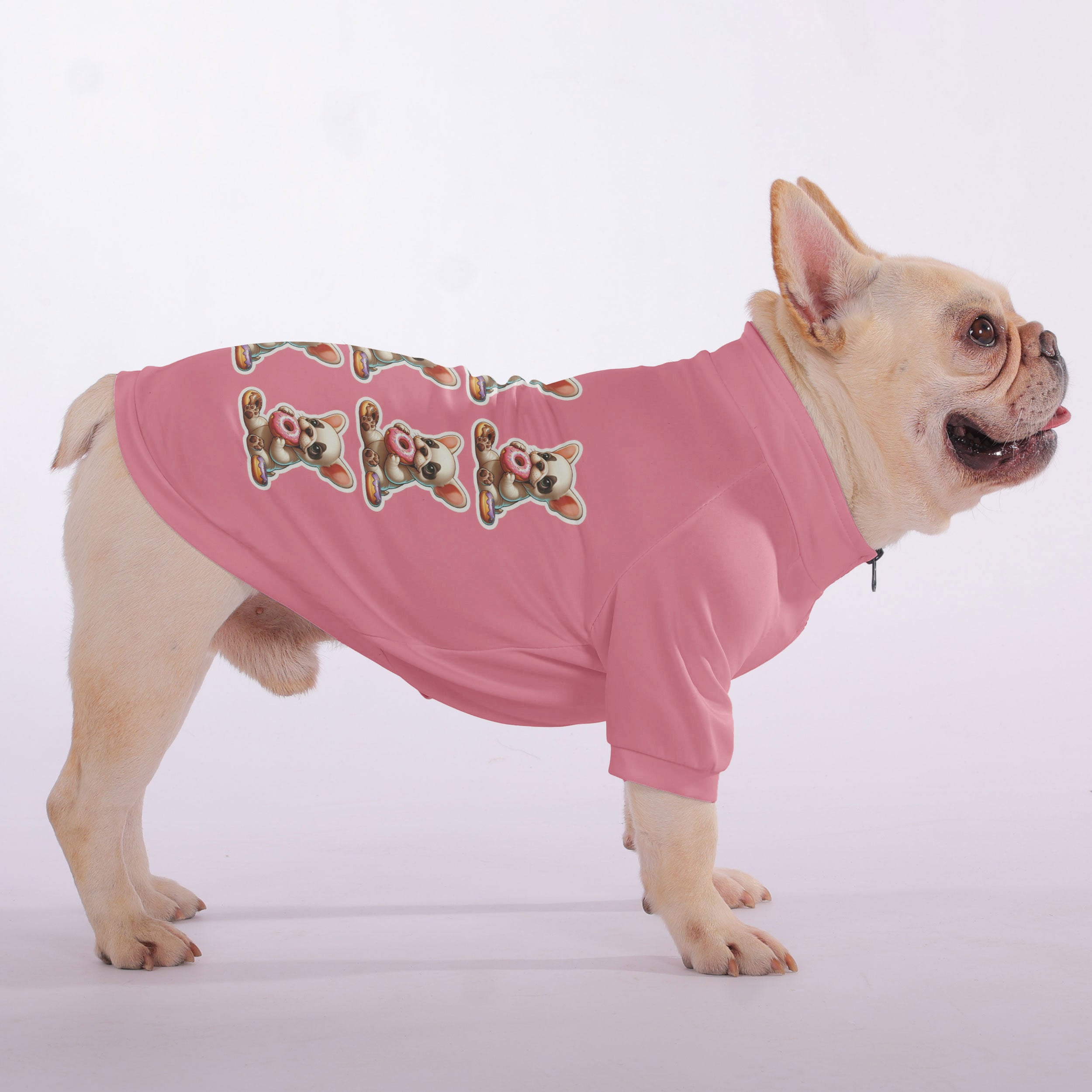 Curcio French Bulldog Fleece Hoodie for Training Sessions-fadou