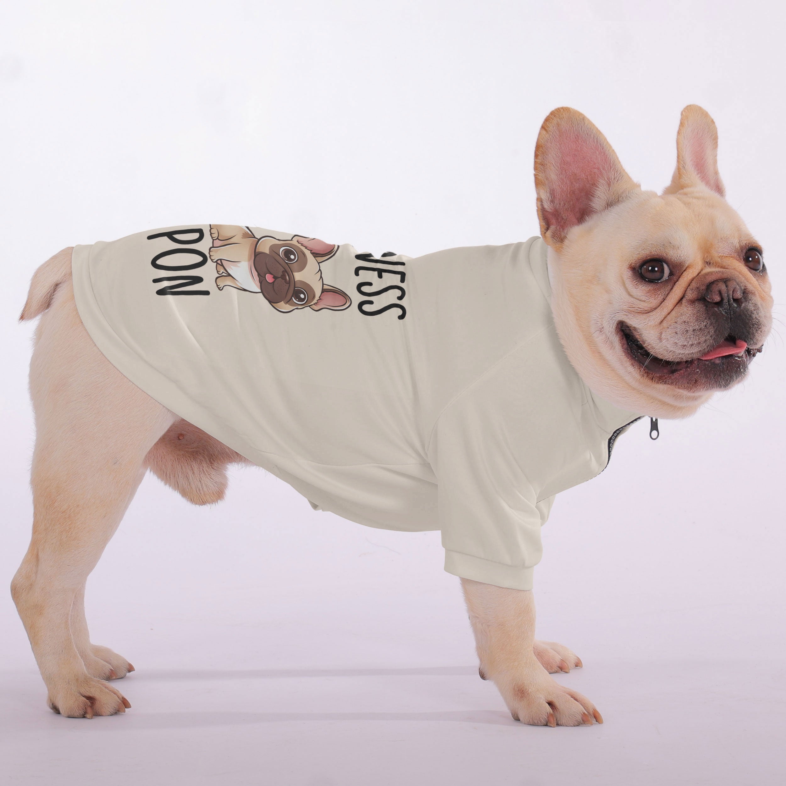French Bulldog Cute Cozy Hoodie for Brachycephalic Dogs-fadou