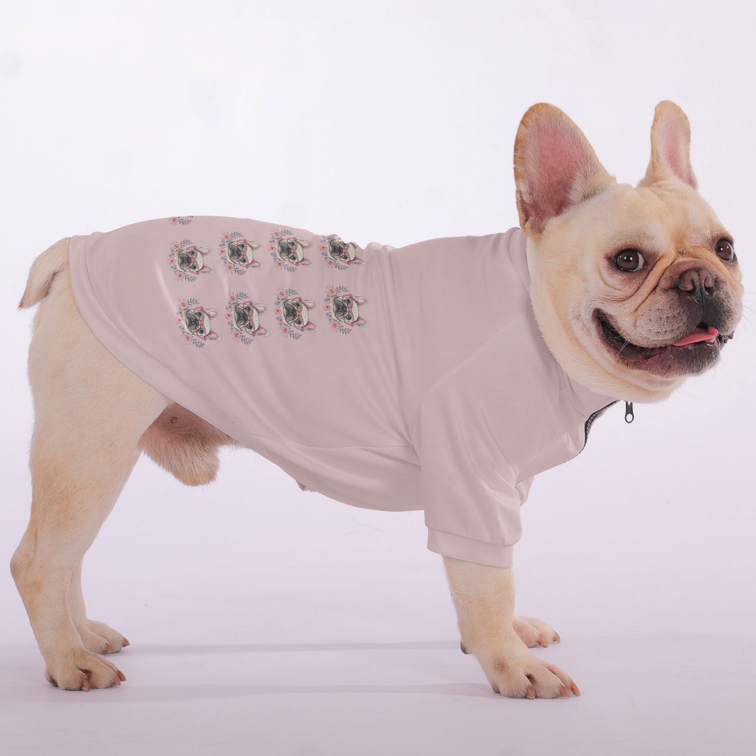 Estelle French Bulldog Dog Hoodie for Brachycephalic Dogs-fadou