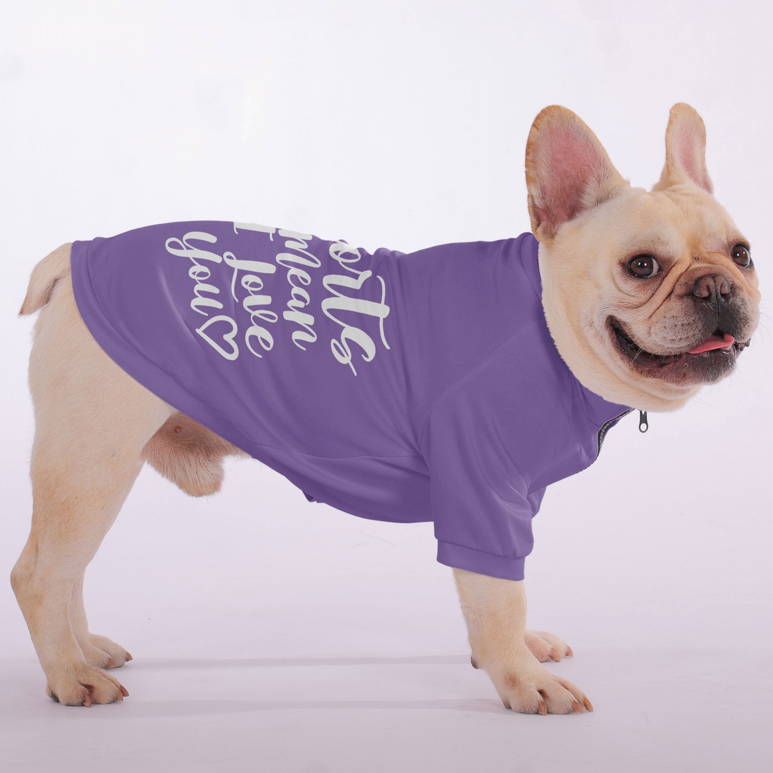 Snorts French Bulldog Dog Hoodie for Brachycephalic Dogs-fadou