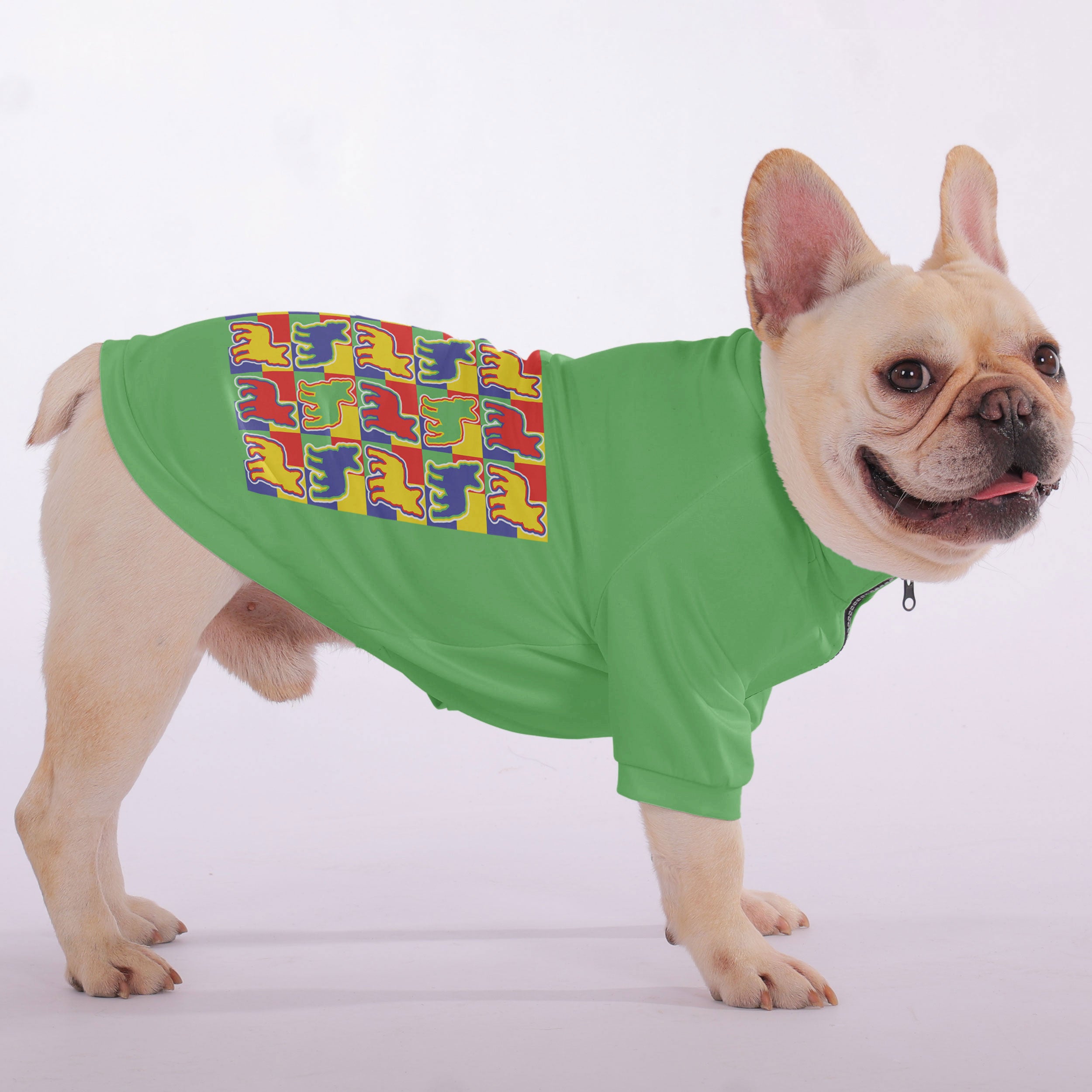 Quincy French Bulldog Pet Sweatshirt for French Bulldogs-fadou