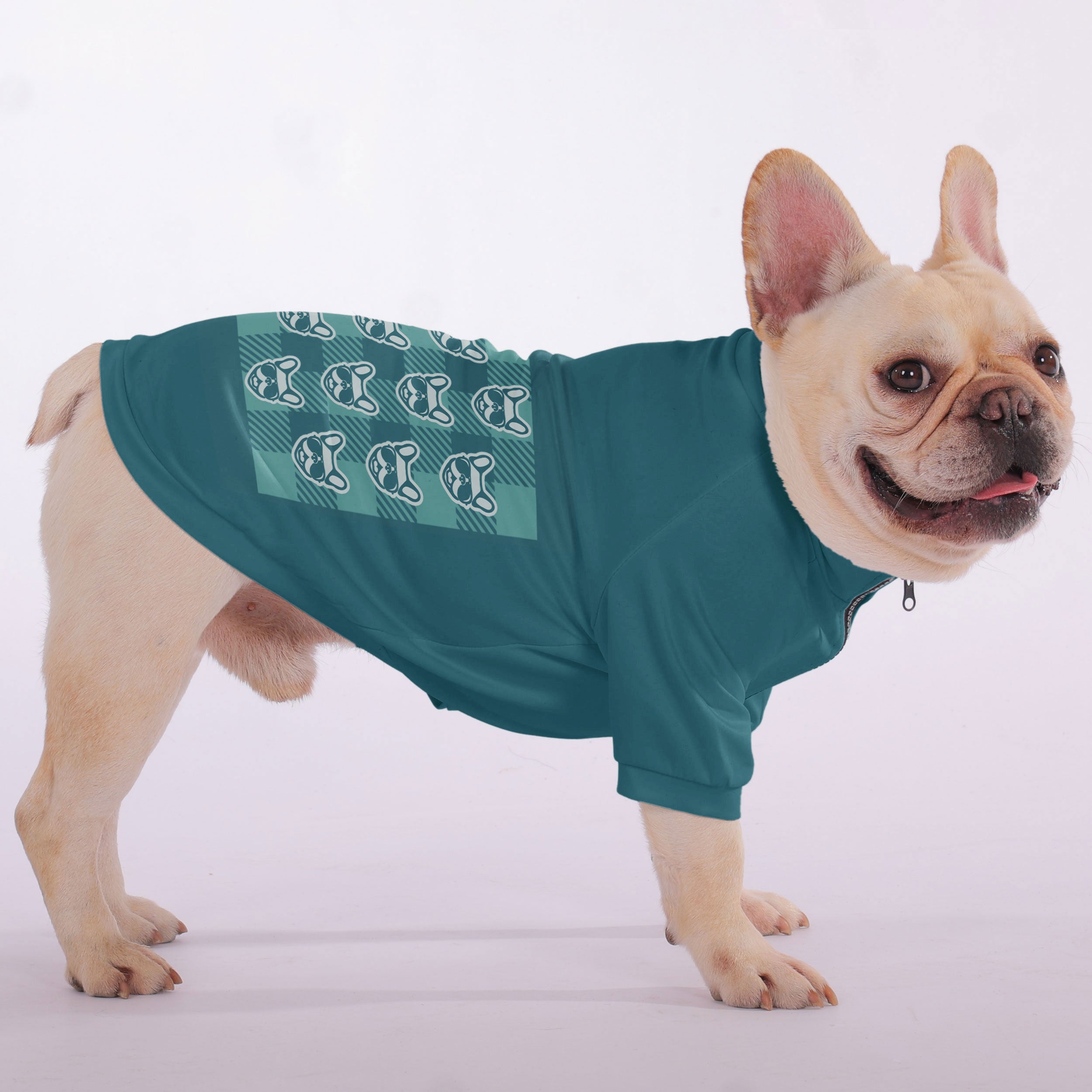 Nipsey French Bulldog Pet Sweatshirt for Flat-Face Breeds-fadou