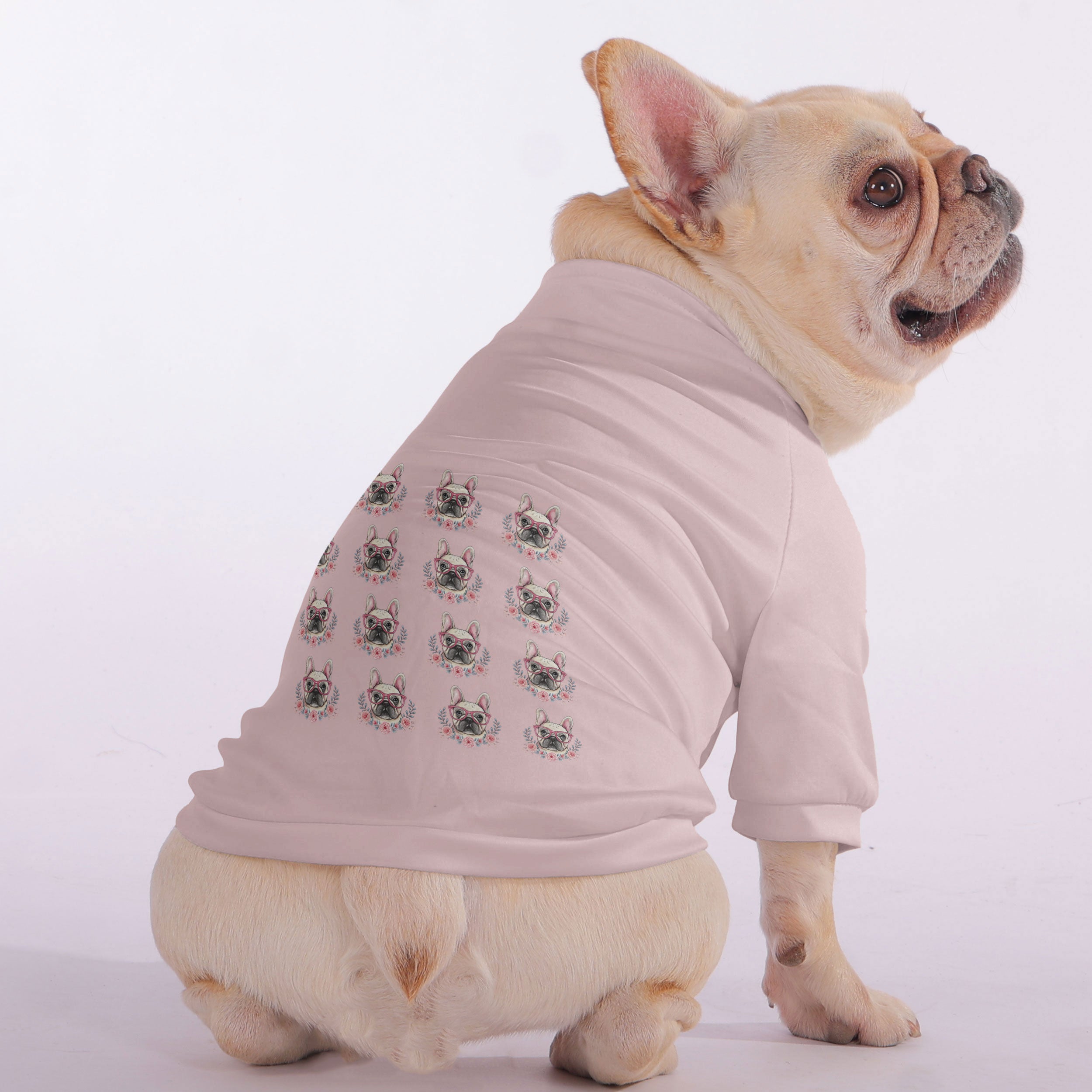 Estelle French Bulldog Dog Hoodie for Brachycephalic Dogs-fadou
