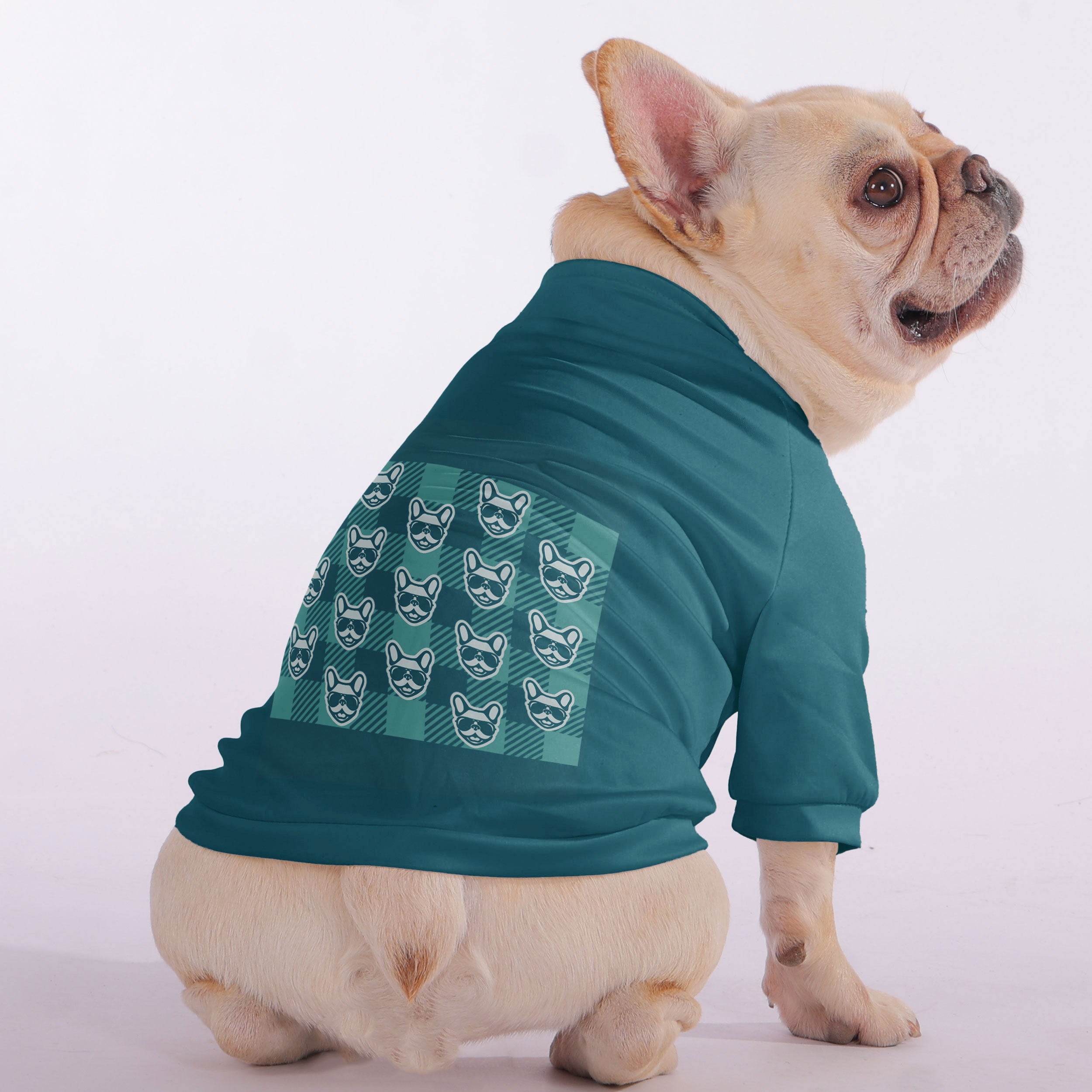 Nipsey French Bulldog Pet Sweatshirt for Flat-Face Breeds-fadou