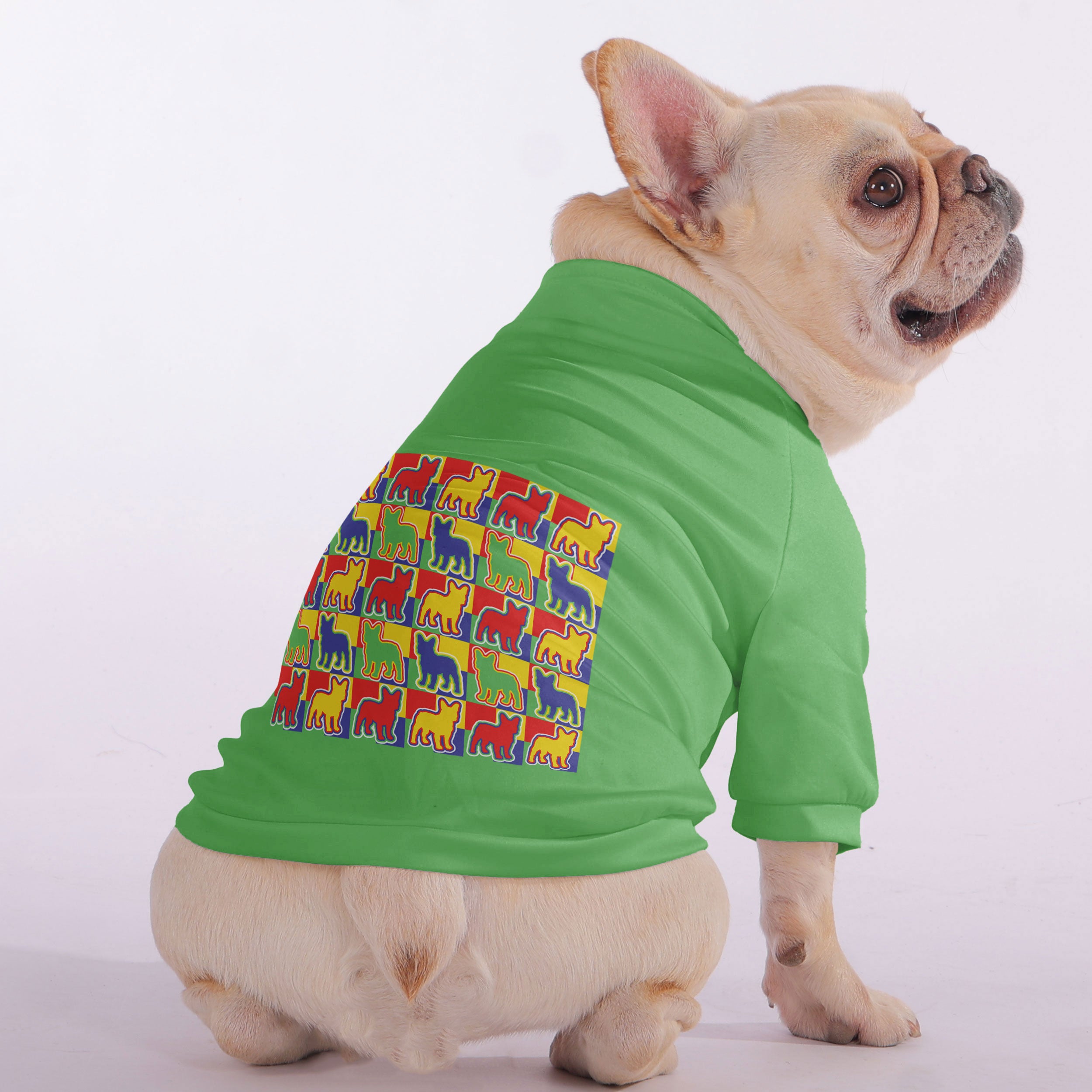 Quincy French Bulldog Pet Sweatshirt for French Bulldogs-fadou