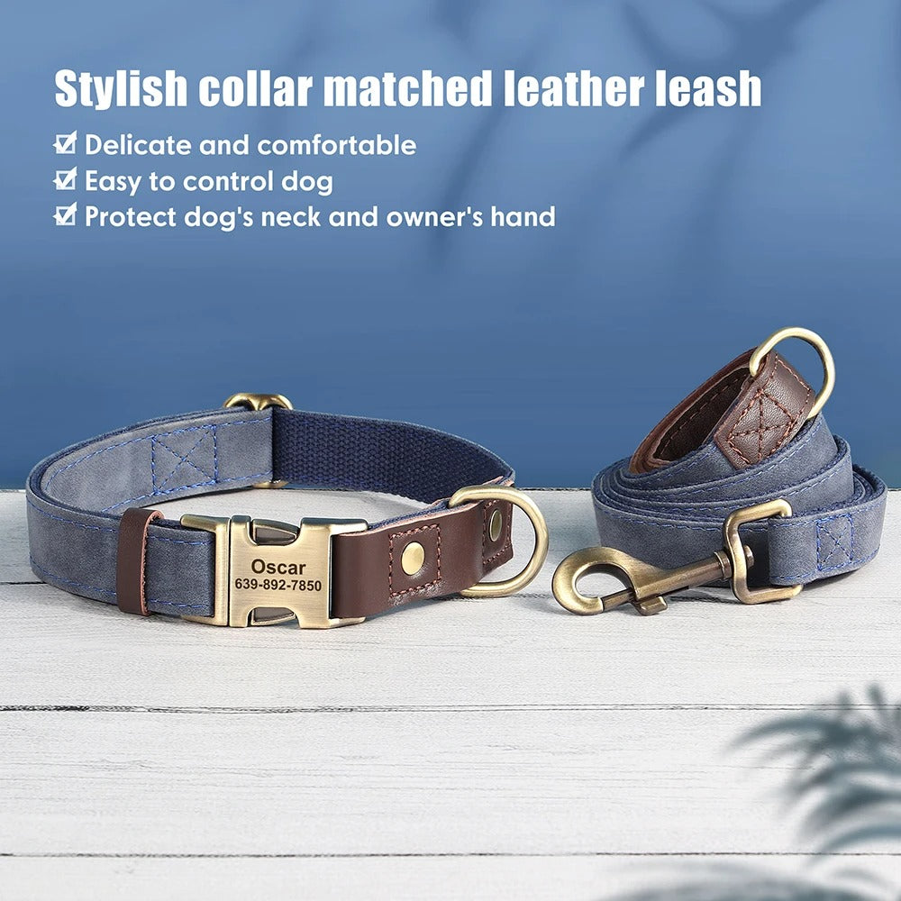 Personalized Adjustable Adjustable Collar for Flat-Face Breeds-fadou