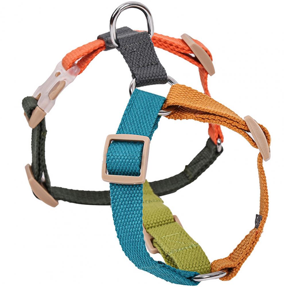 French Bulldog Adjustable Walking Harness for Short-Nosed Dogs-fadou