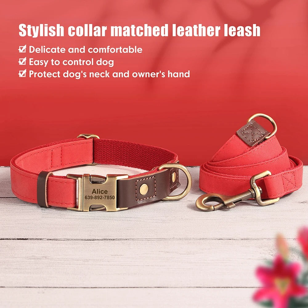 Personalized Adjustable Adjustable Collar for Flat-Face Breeds-fadou