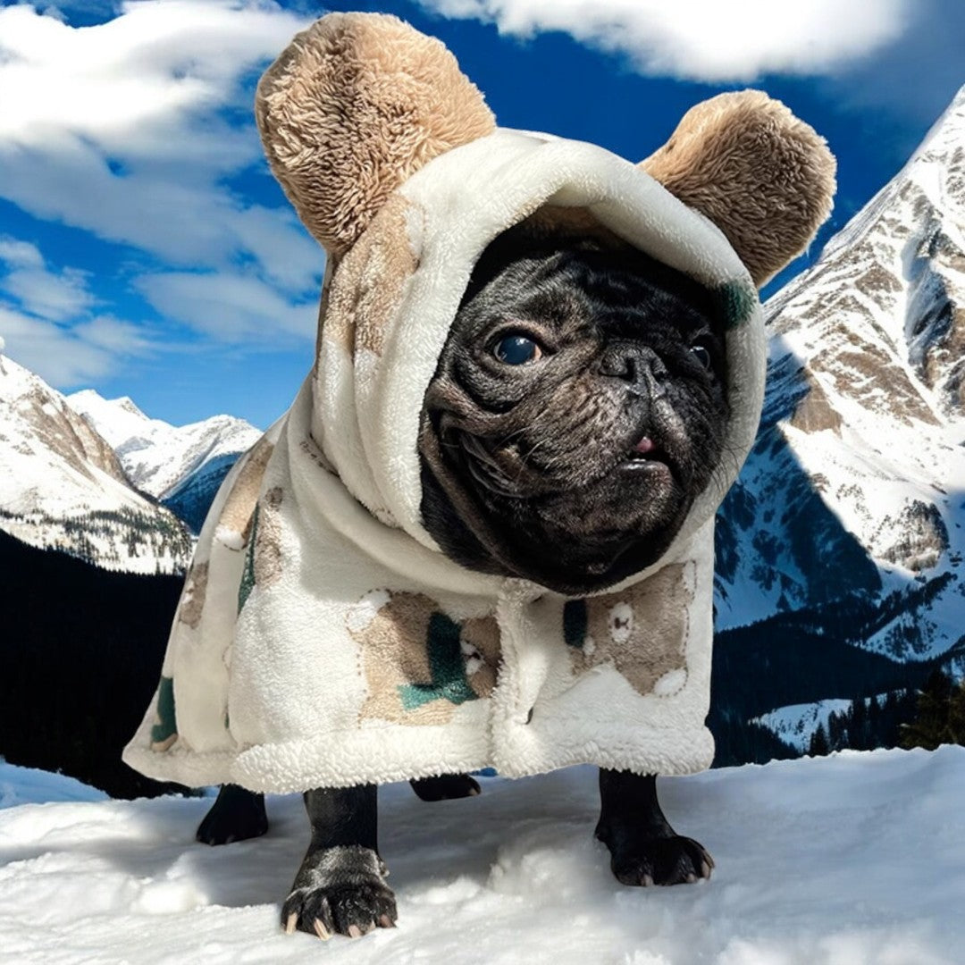 French Bulldog Cozy Warm Blanket for Frenchie Enthusiasts-fadou