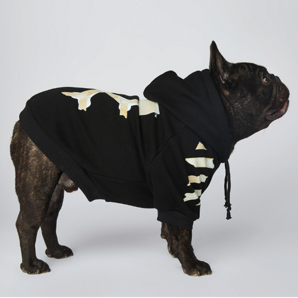 Frenchdot™ - French Bulldog Woof Hoodie for Frenchie Enthusiasts-fadou