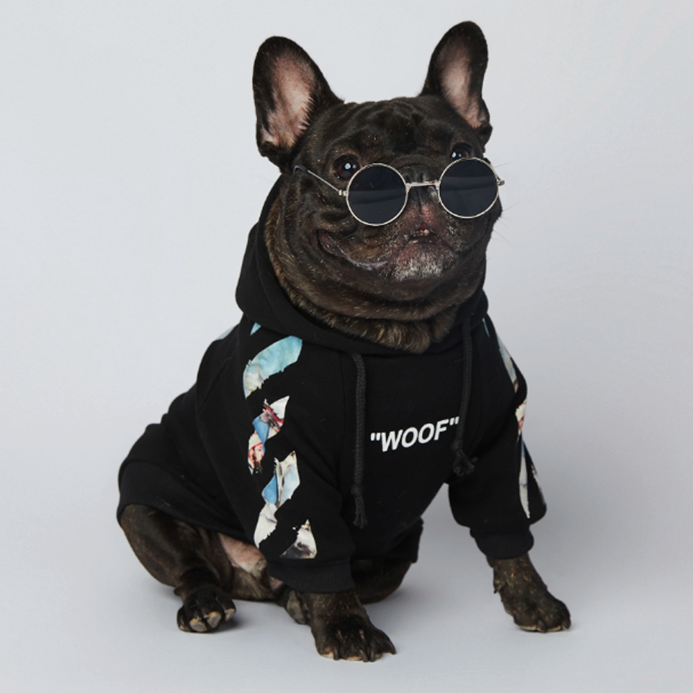 Frenchdot™ - French Bulldog Woof Hoodie for Frenchie Fans-fadou