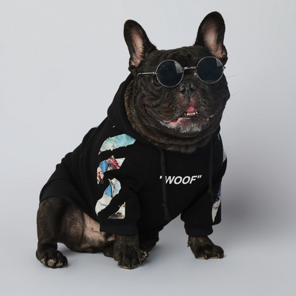 Frenchdot™ - French Bulldog Woof Hoodie for Frenchie Fans-fadou