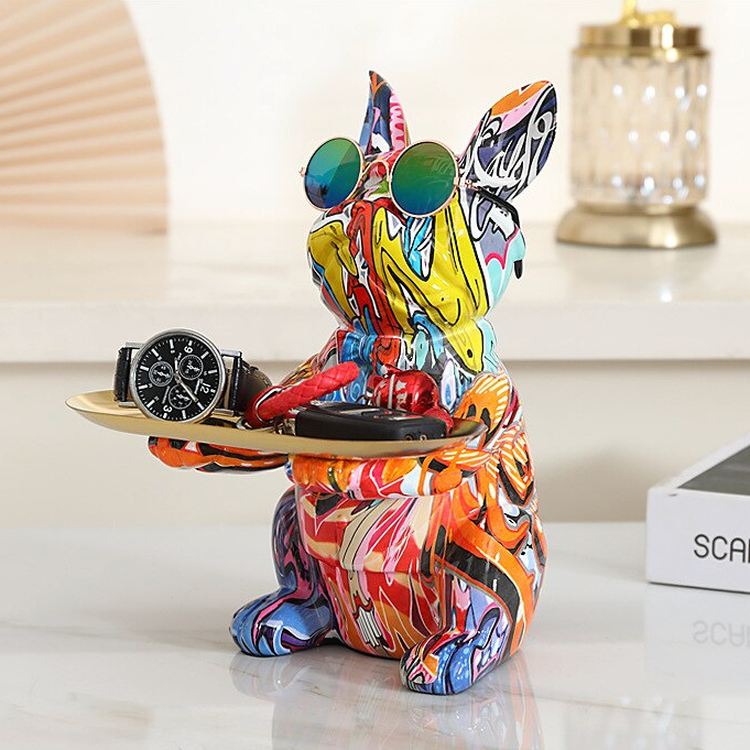 GraffitiFido French Bulldog Accessory for Dog Moms & Dads-fadou