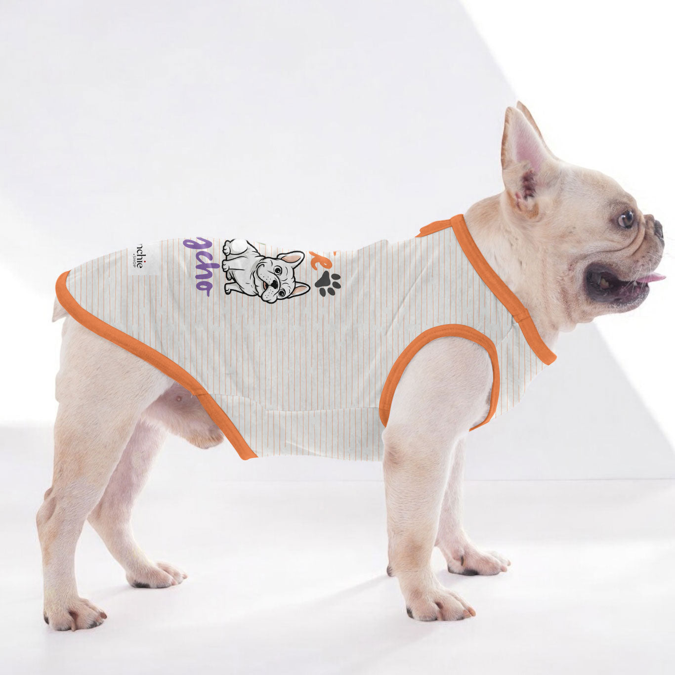 Rowdy - Shirt for Frenchies - Frenchie Shop Original for French Bulldogs-fadou