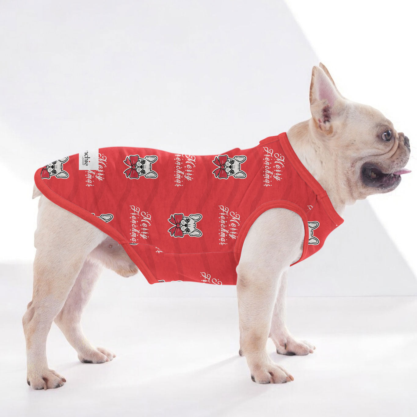 Elektra French Bulldog Cotton Tee for Training Sessions-fadou