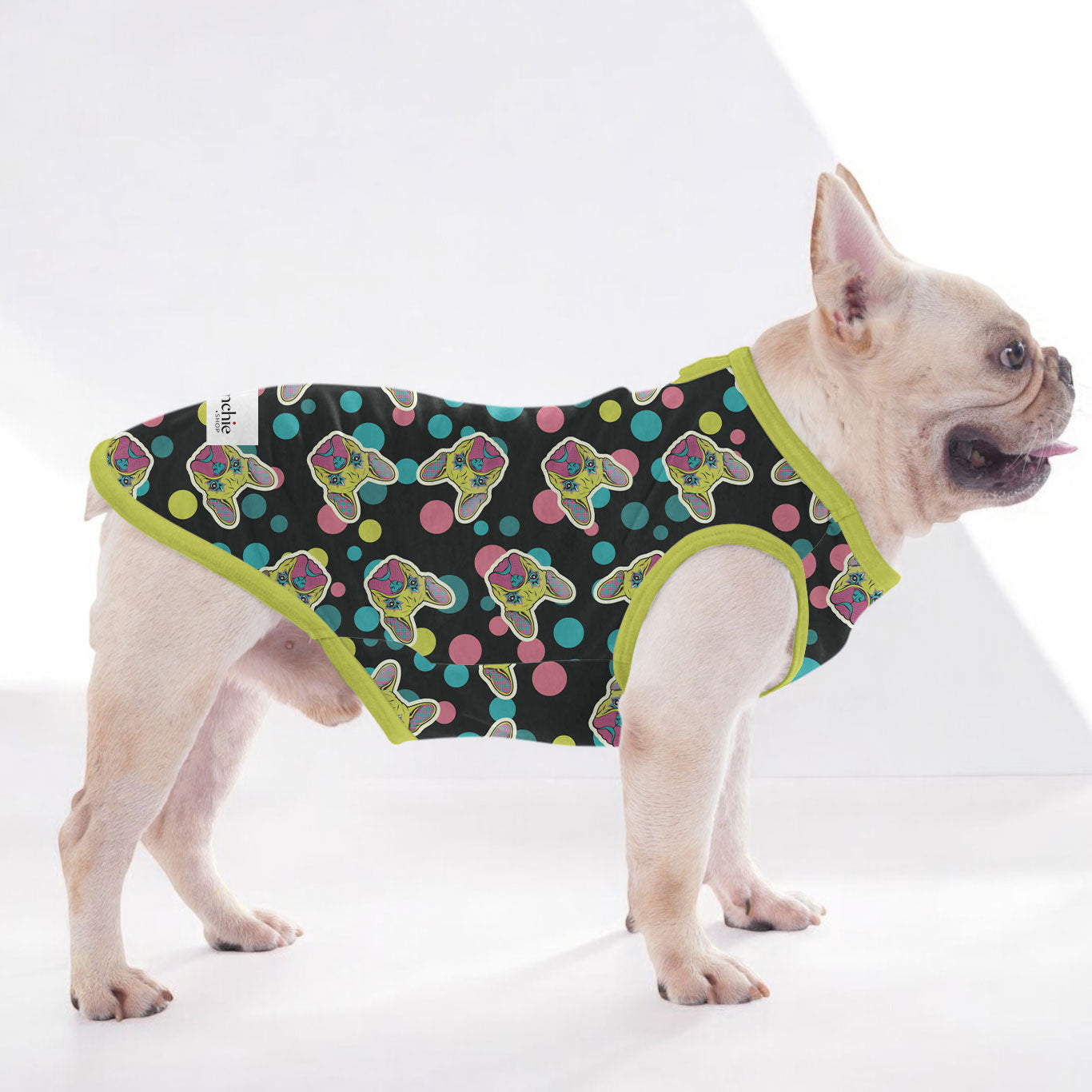 Sugar French Bulldog Dog Outfit for Brachycephalic Dogs-fadou