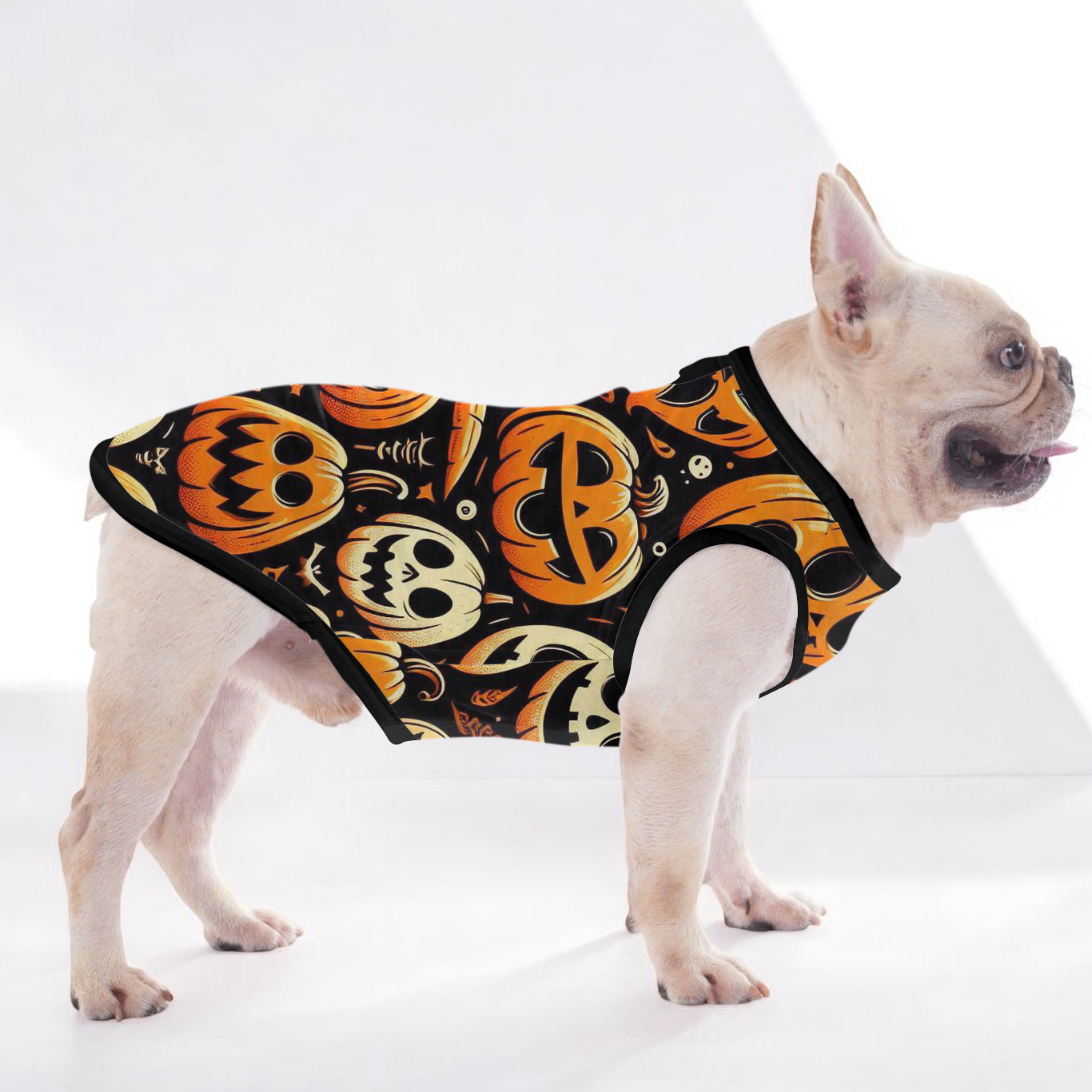 The Pumpkin - Halloween Shirt for Frenchies - for Dog Lovers and Owners-fadou