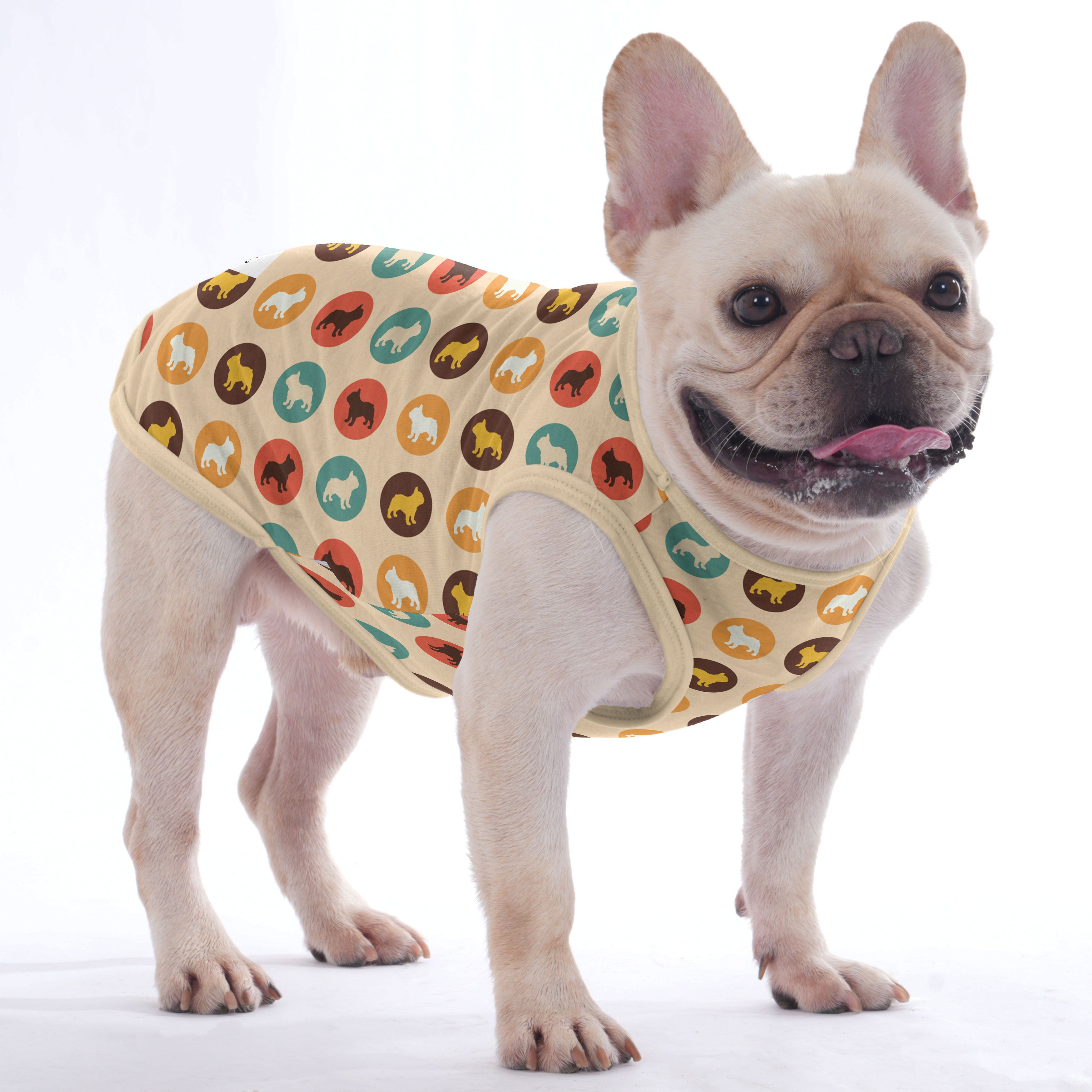 Dexter French Bulldog Dog Outfit for Brachycephalic Dogs-fadou