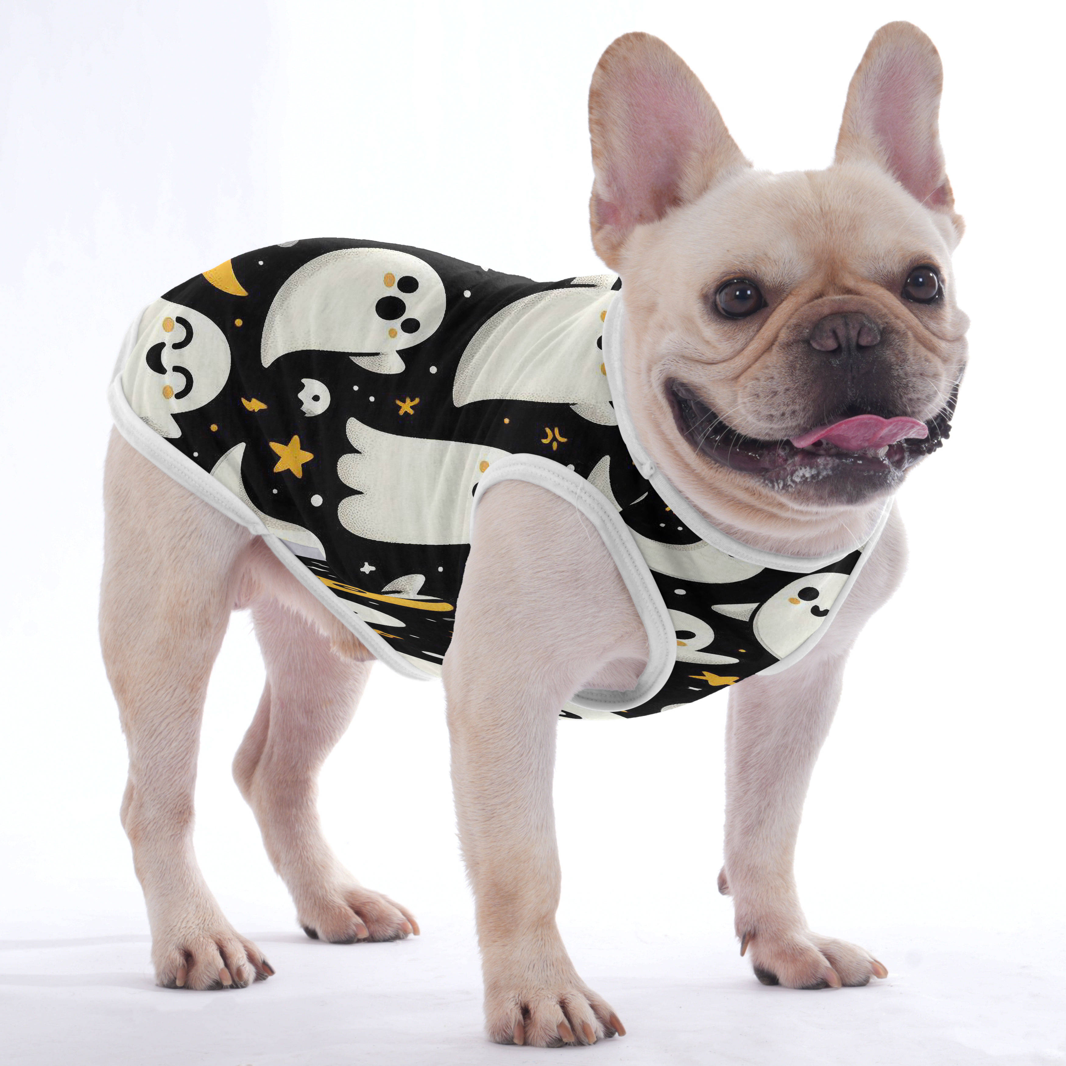 The Ghost - Shirt for Frenchies - Frenchie Shop Original for Pet Parents-fadou