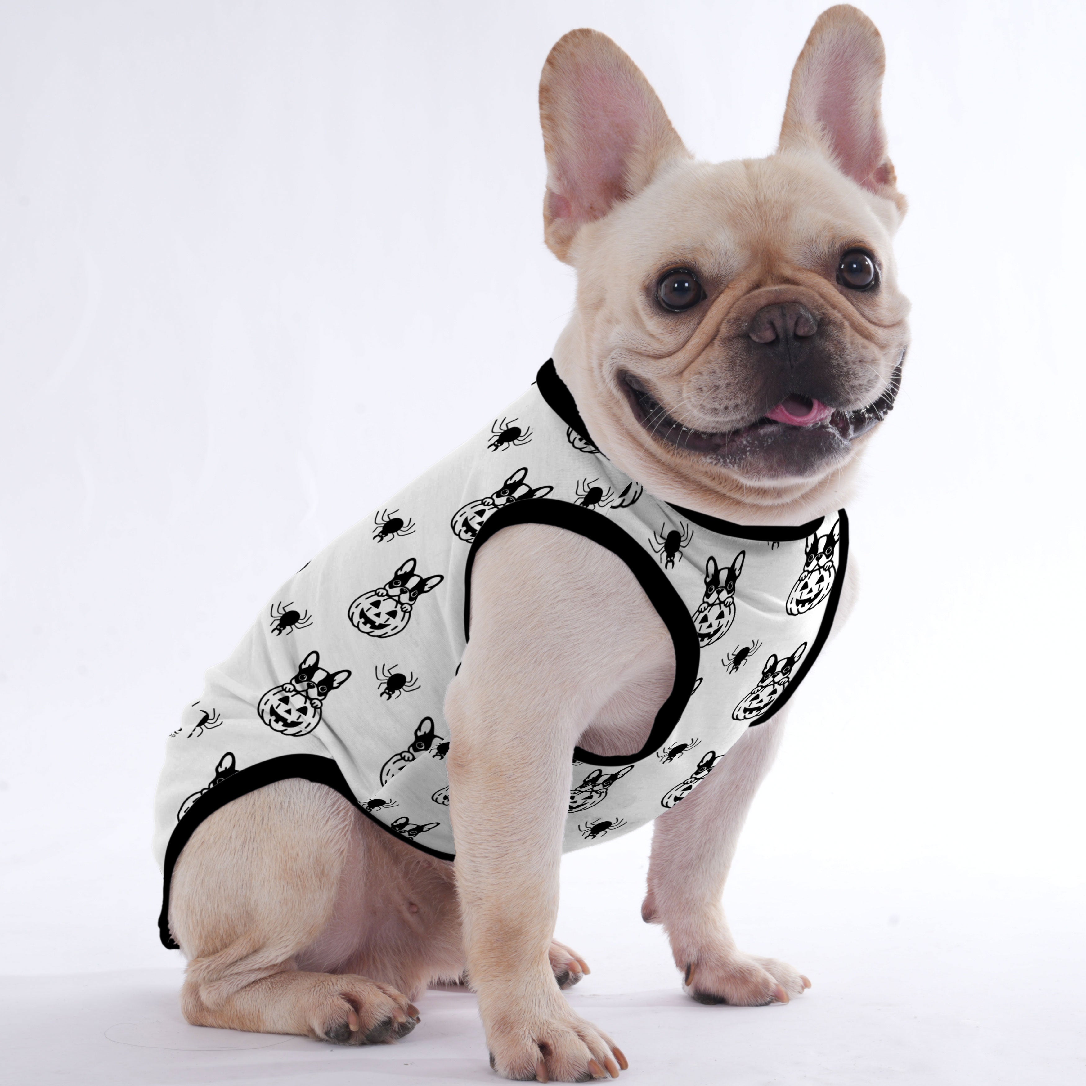 French Bulldog Halloween Interactive Toy for Cozy Nights-fadou