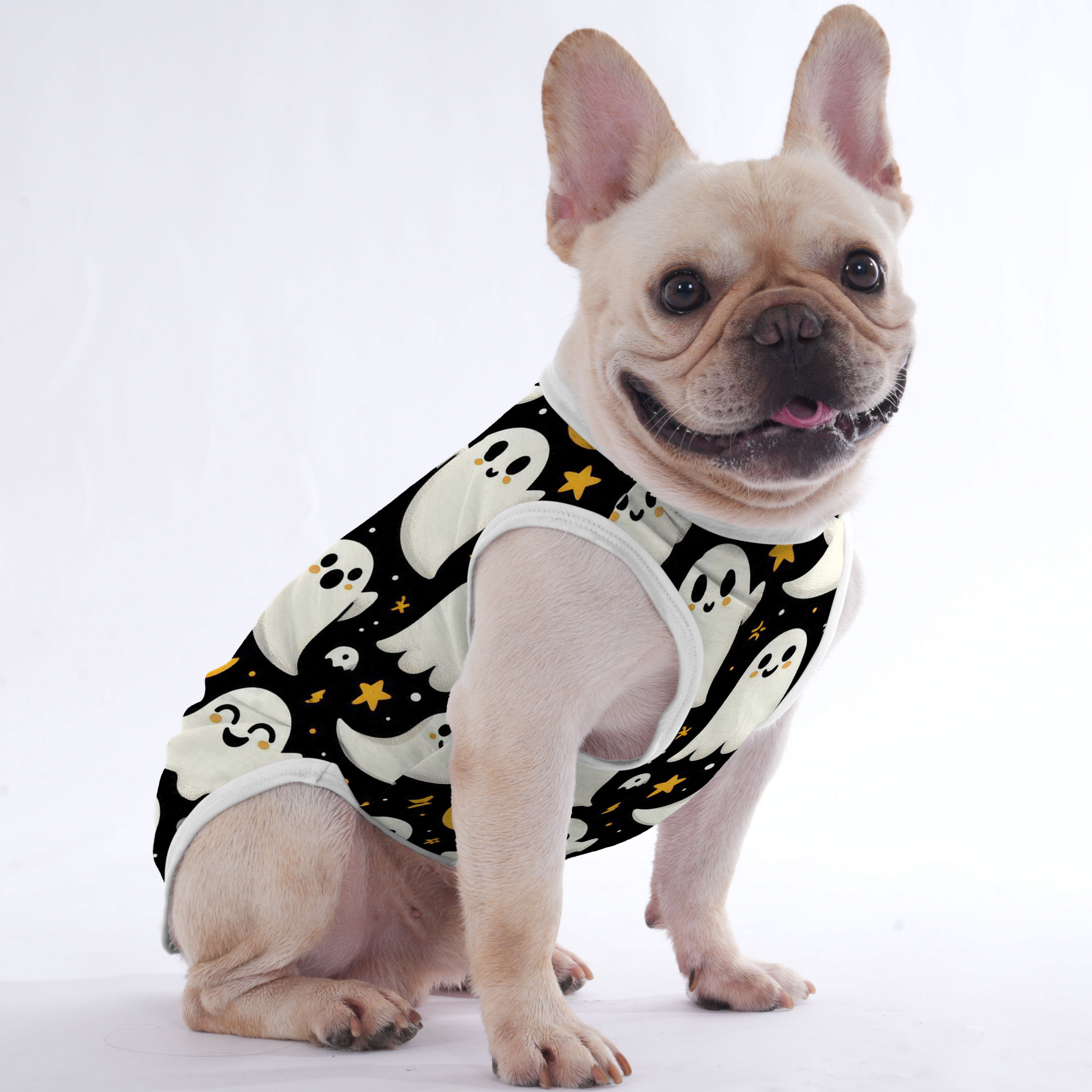 The Ghost - Shirt for Frenchies - Frenchie Shop Original for Pet Parents-fadou