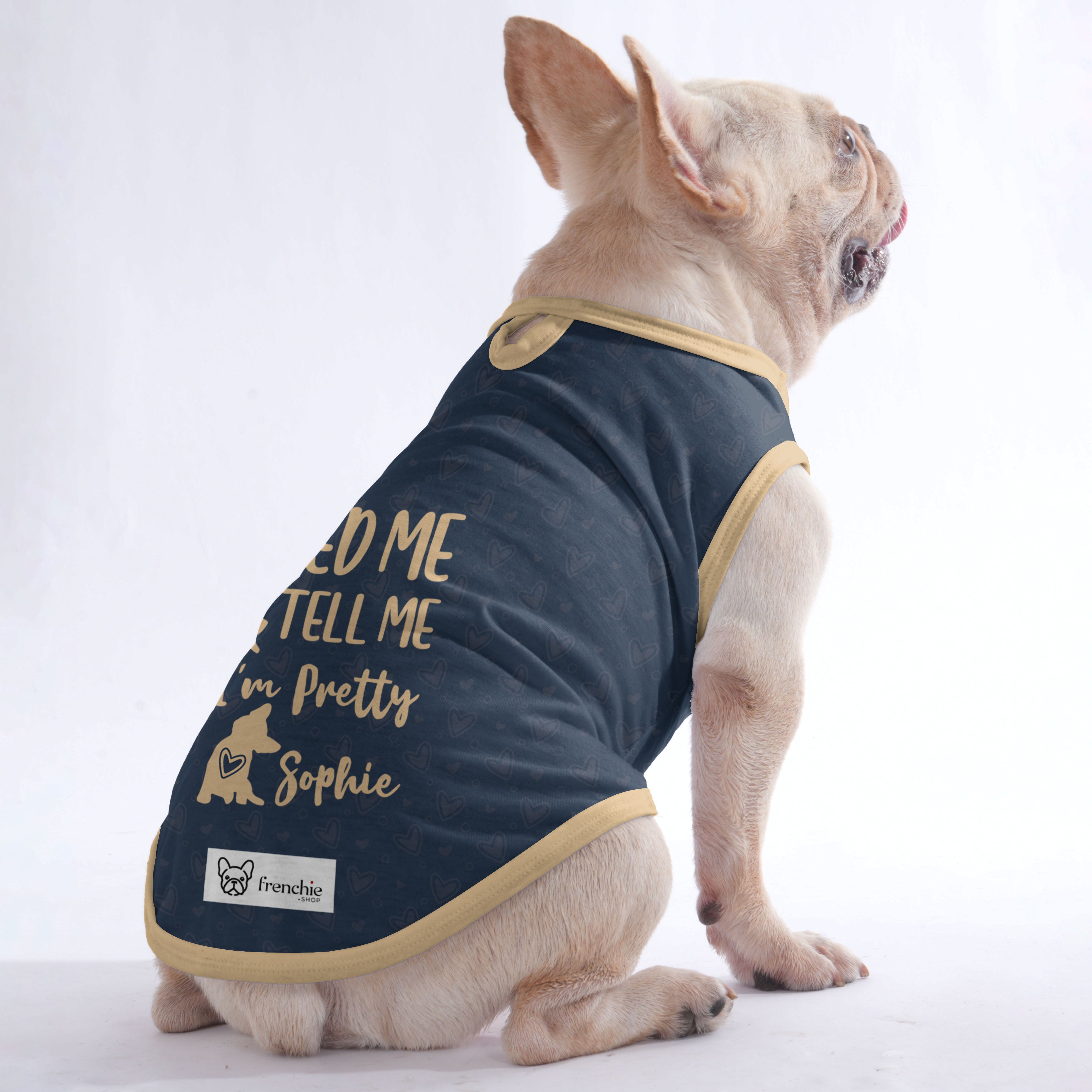 French Bulldog Personalized Dog Outfit for Outdoor Adventures-fadou