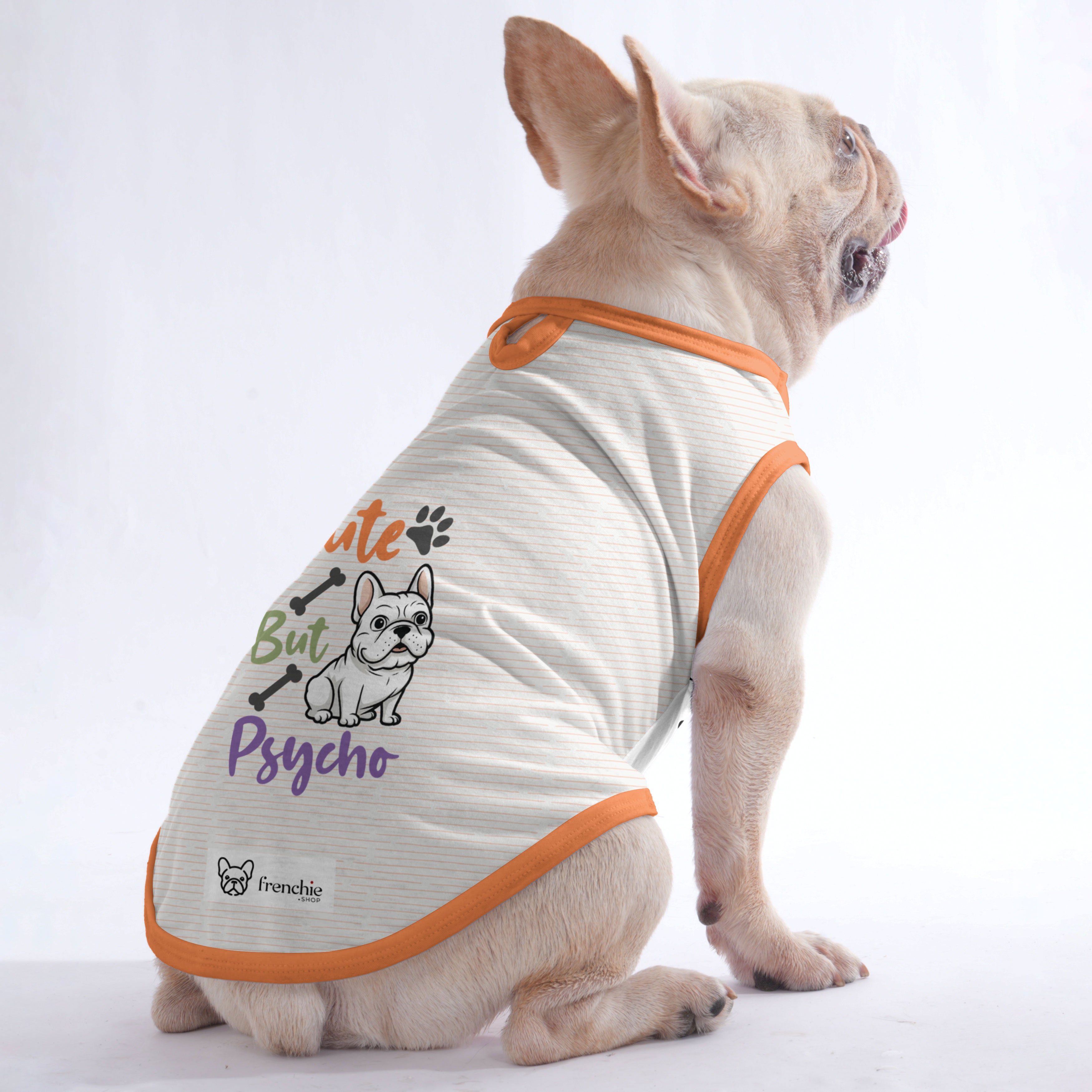 Rowdy - Shirt for Frenchies - Frenchie Shop Original for French Bulldogs-fadou