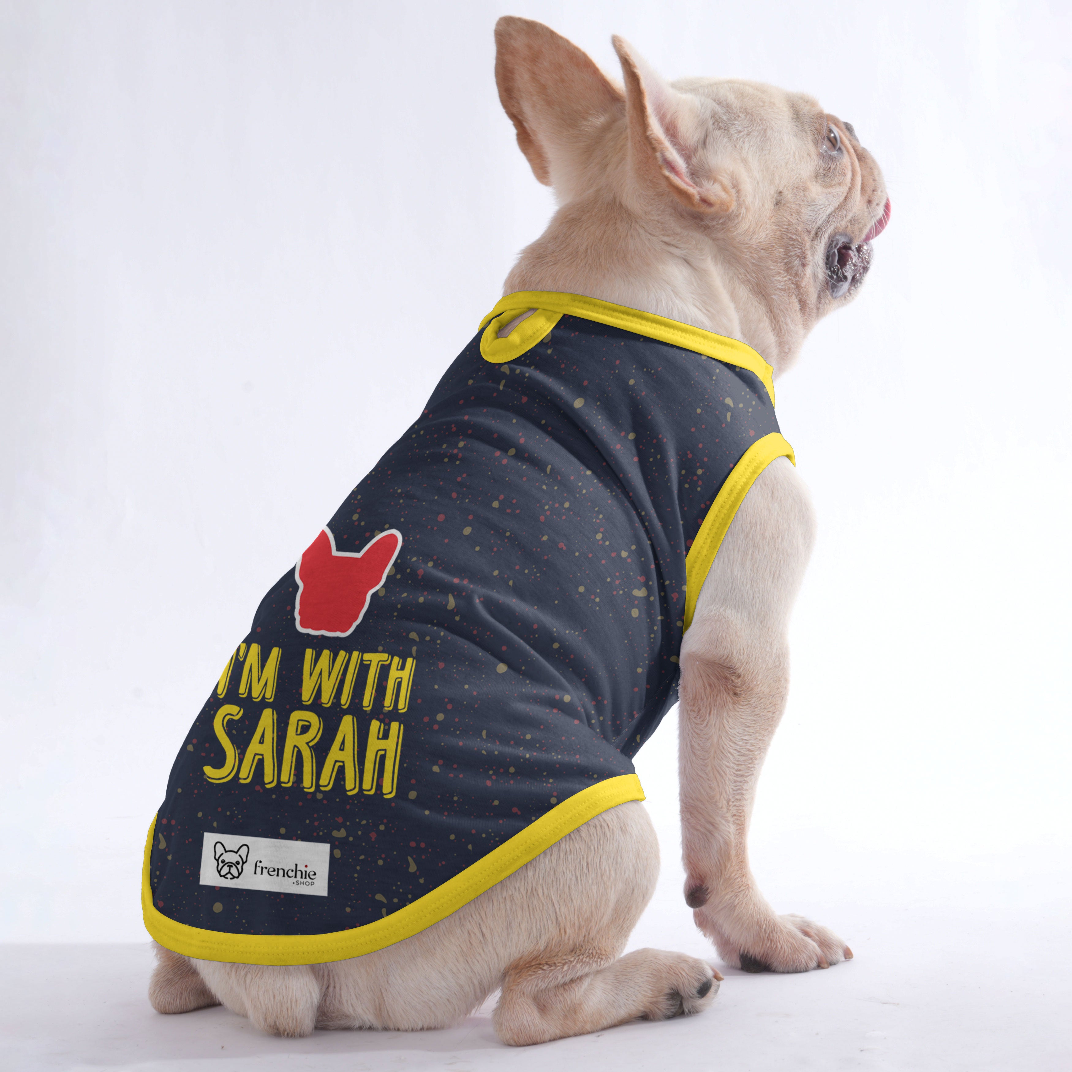 French Bulldog Personalized Dog Shirt for French Bulldogs-fadou