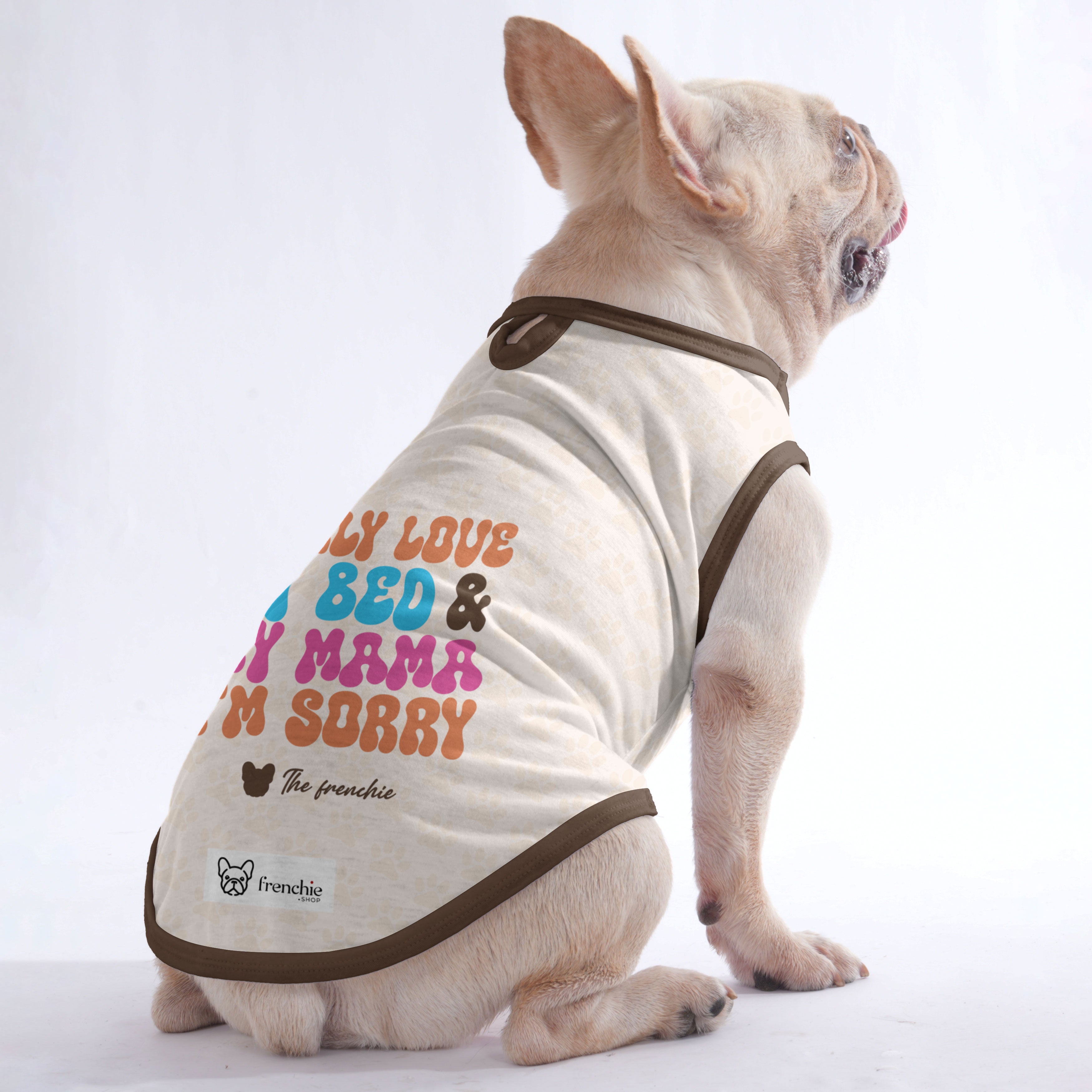 Ivonne French Bulldog Dog Shirt for Brachycephalic Dogs-fadou