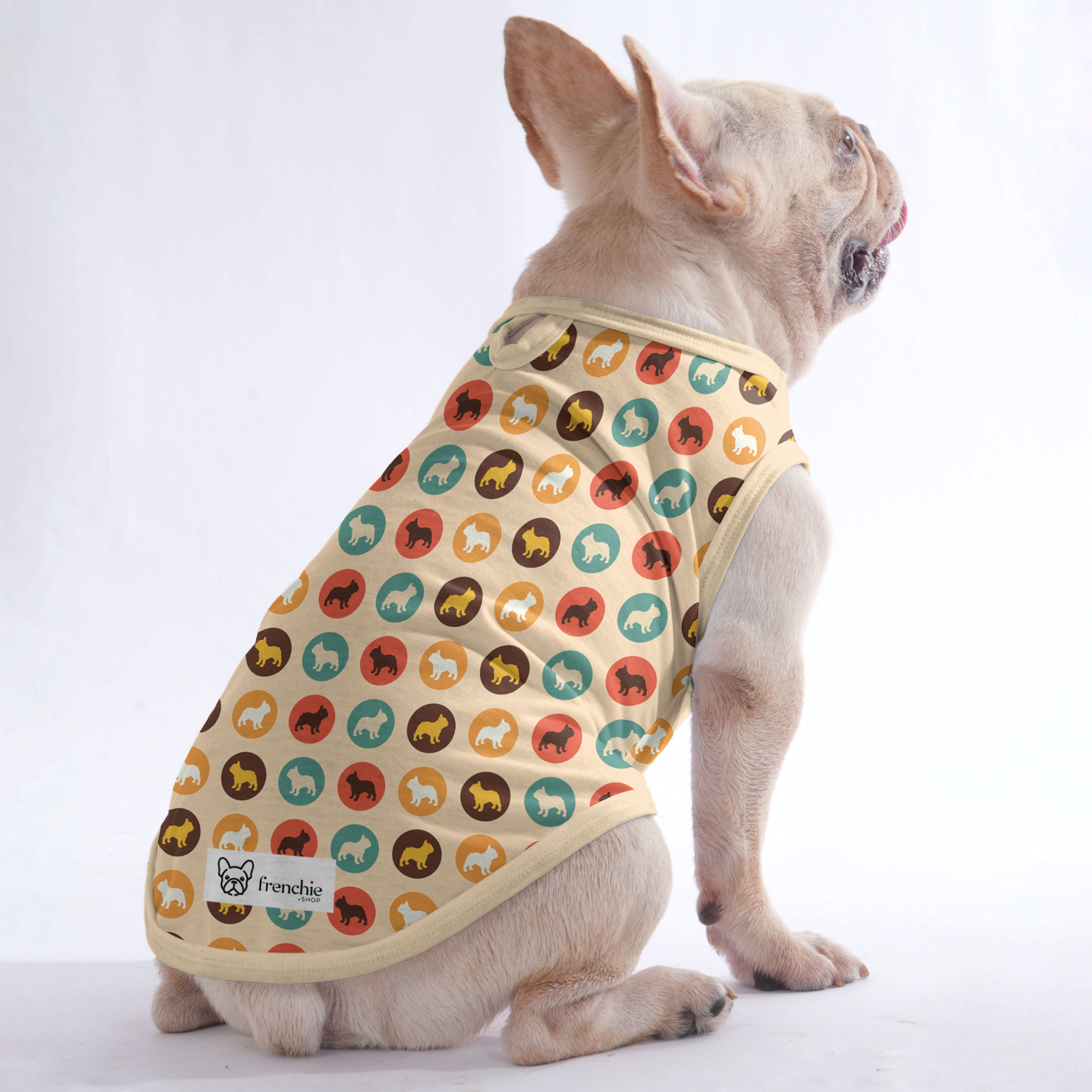 Dexter French Bulldog Dog Outfit for Brachycephalic Dogs-fadou