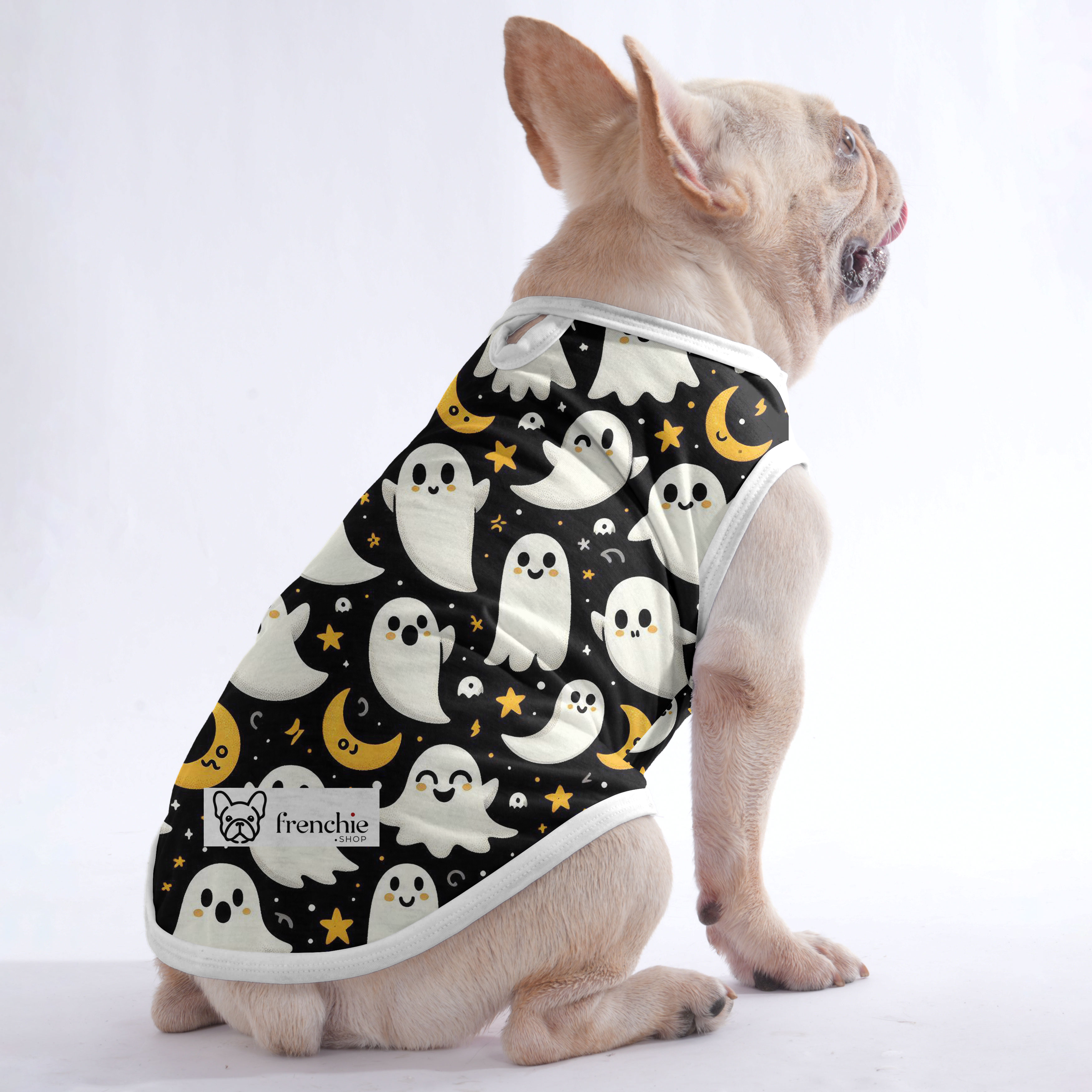 The Ghost - Shirt for Frenchies - Frenchie Shop Original for Pet Parents-fadou