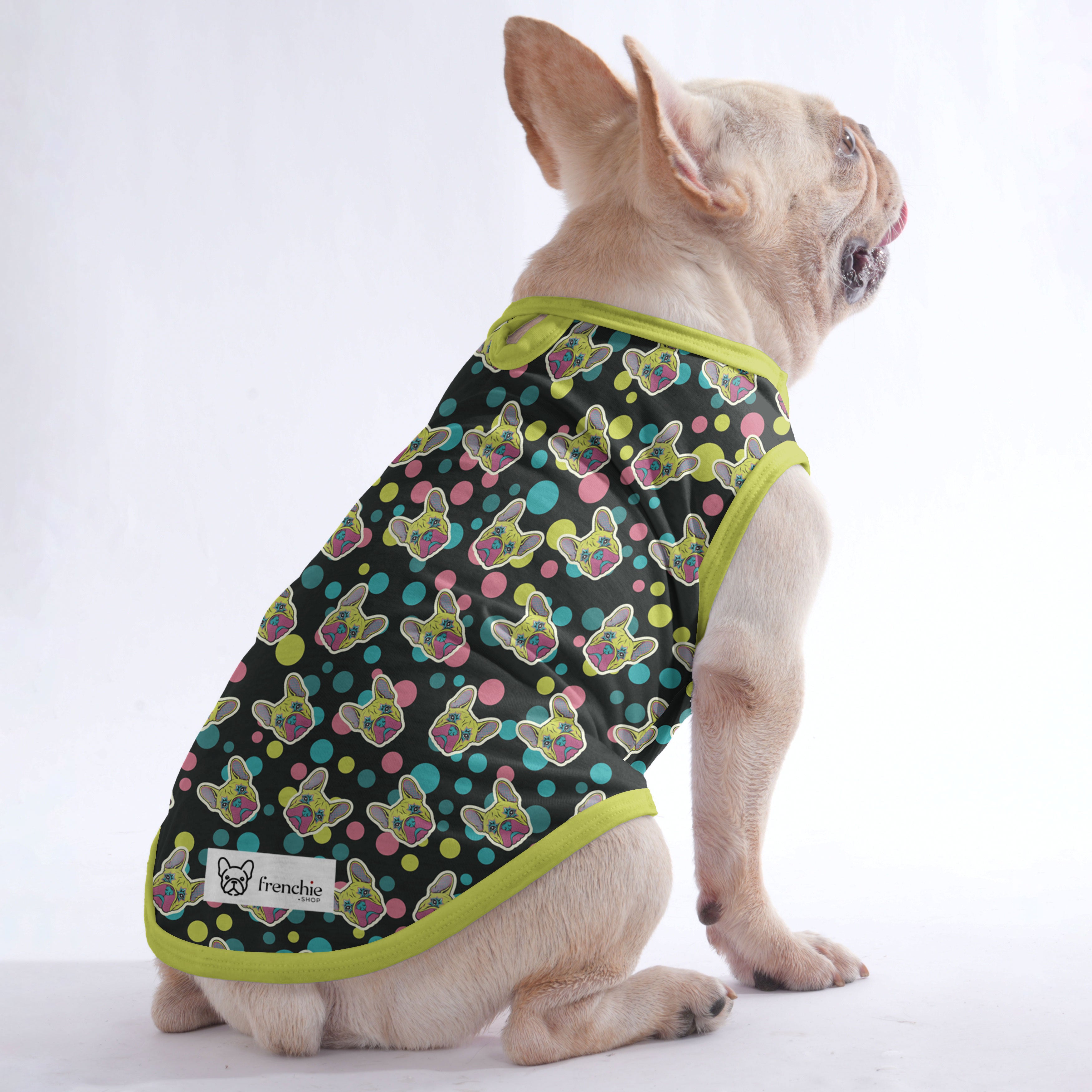 Sugar French Bulldog Dog Outfit for Brachycephalic Dogs-fadou
