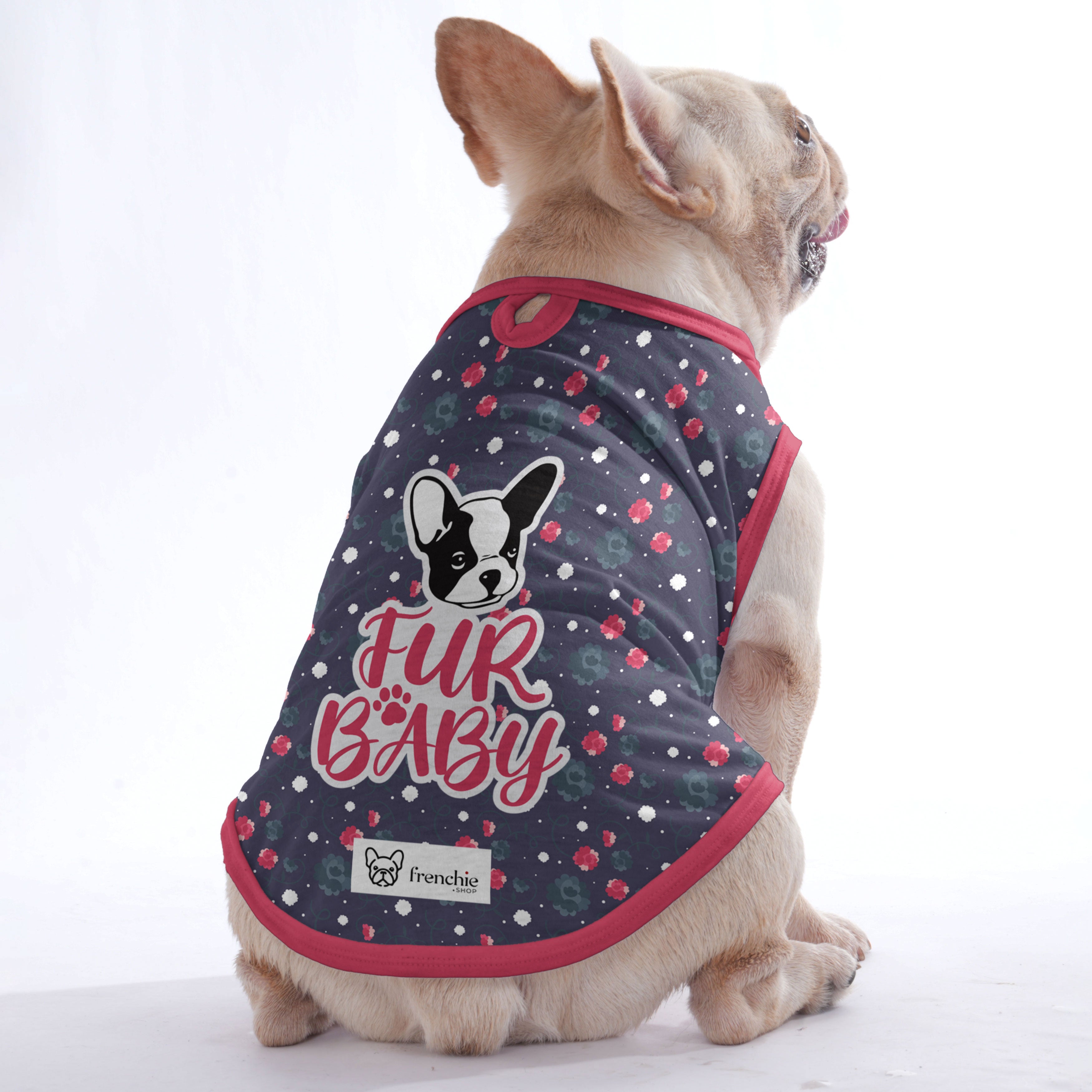 Penelope French Bulldog Cotton Tee for Outdoor Adventures-fadou