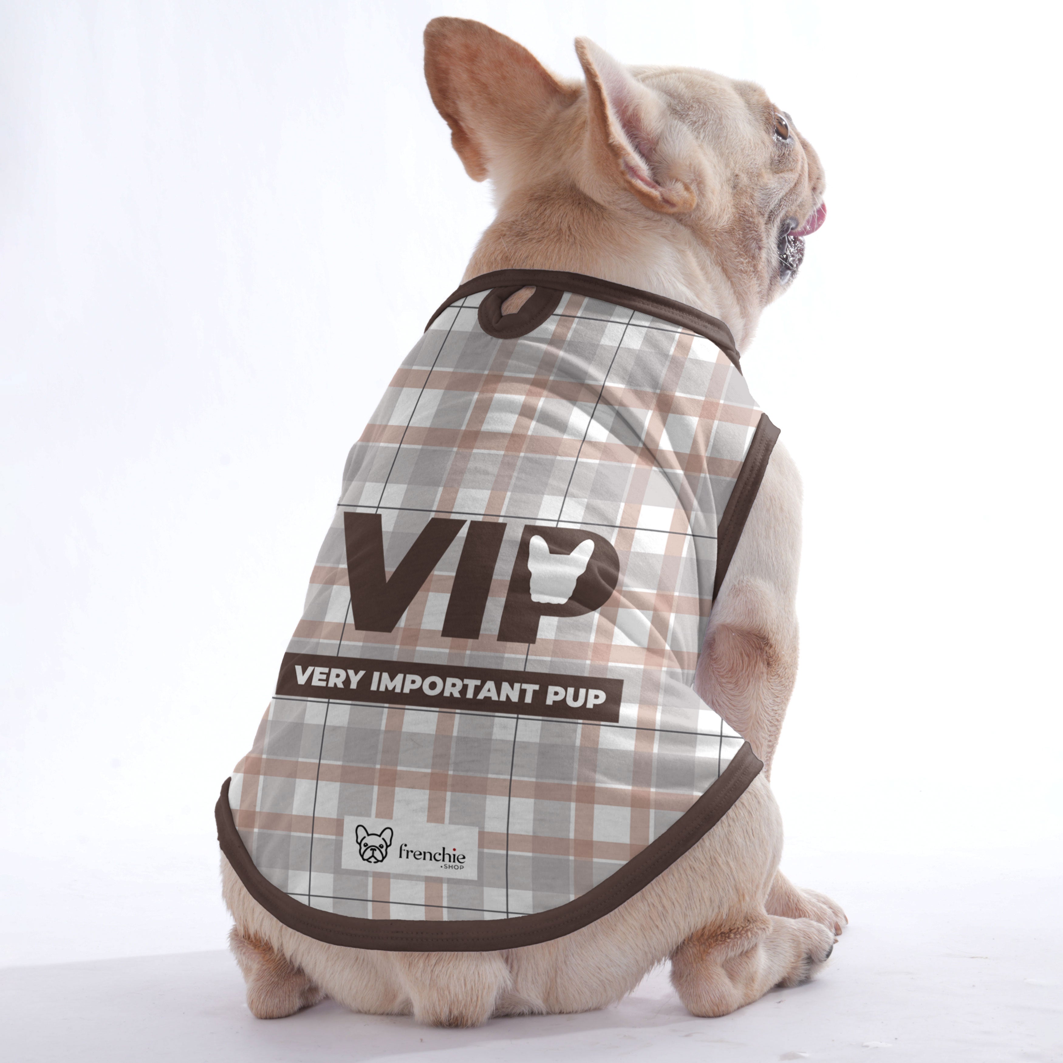 Quincy French Bulldog Cotton Tee for Outdoor Adventures-fadou