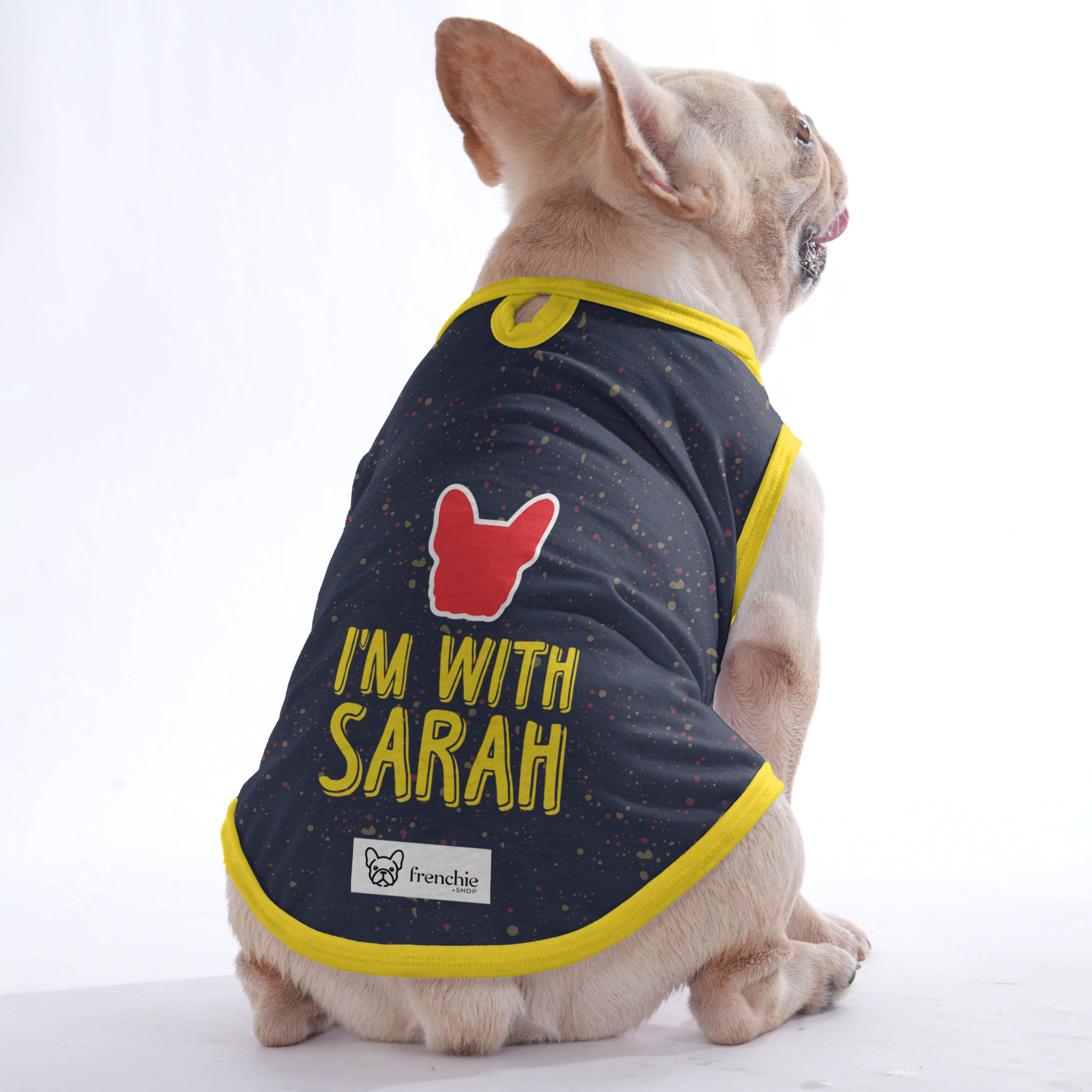 French Bulldog Personalized Dog Shirt for French Bulldogs-fadou