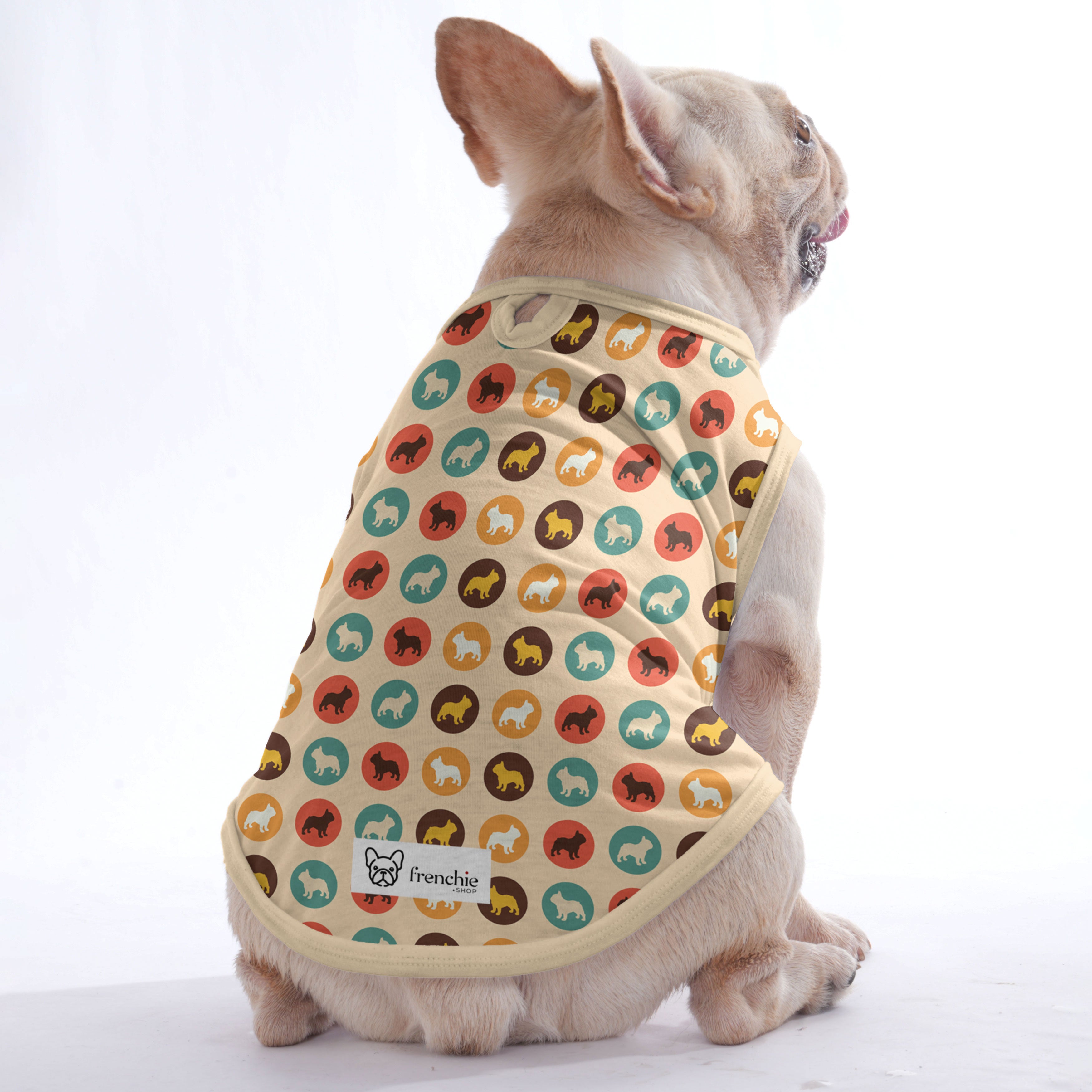Dexter French Bulldog Dog Outfit for Brachycephalic Dogs-fadou