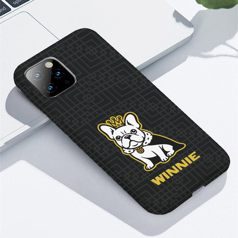 French Bulldog Personalized Slim Phone Shell for Frenchie Enthusiasts-fadou