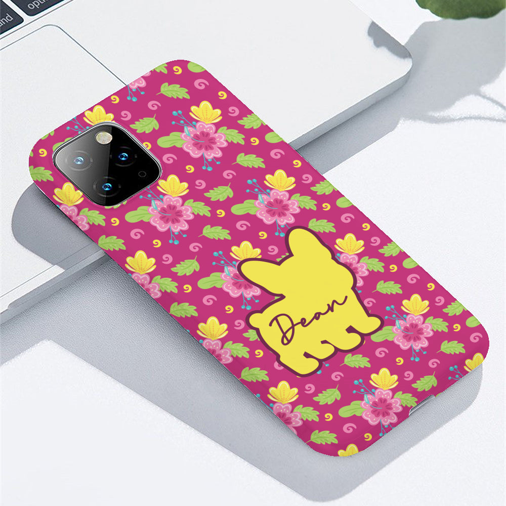 French Bulldog Personalized Phone Case for Frenchie Enthusiasts-fadou