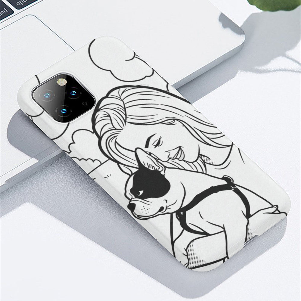 Frenchie Personalized Protective Case for Frenchie Enthusiasts-fadou