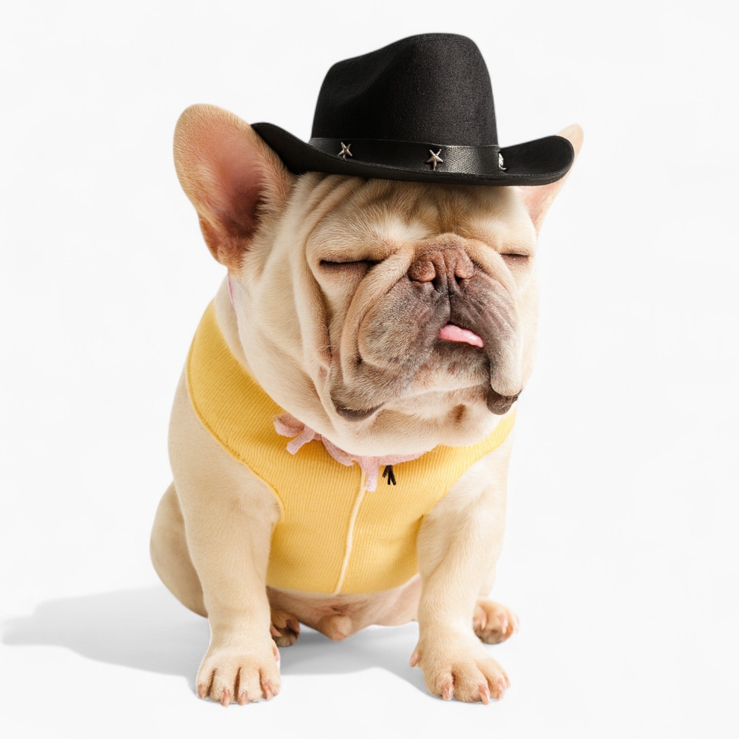 French Bulldog Funny Cute Dog Hat for Outdoor Adventures-fadou