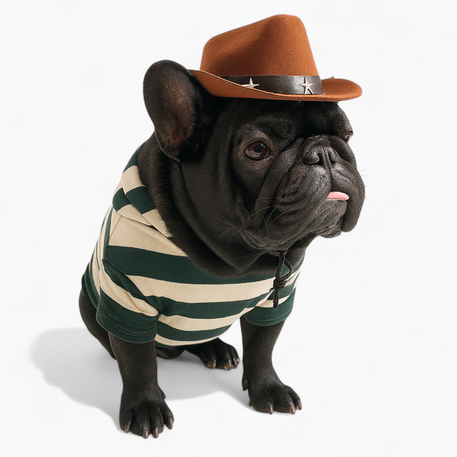 French Bulldog Funny Cute Dog Hat for Outdoor Adventures-fadou