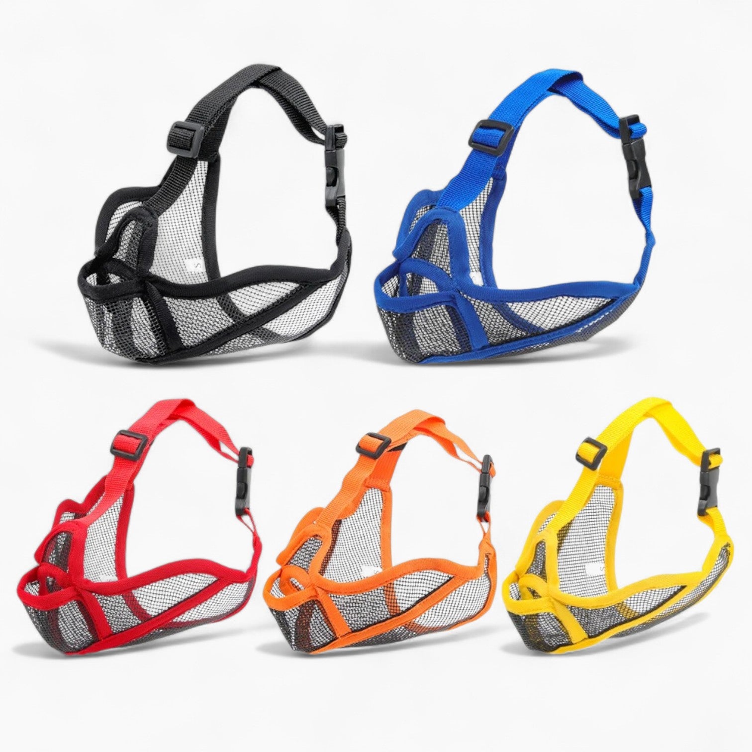French Bulldog Breathable Dog Muzzle for Travel Comfort-fadou